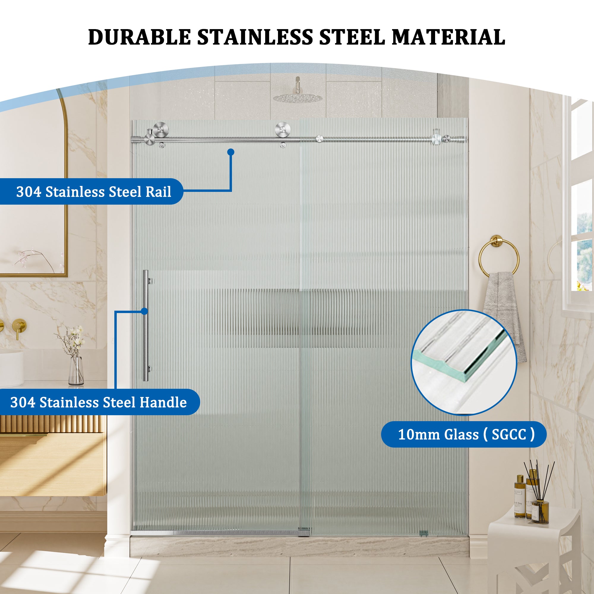 Boyel Living BL13SE016076BN Shower-Doors - View #4