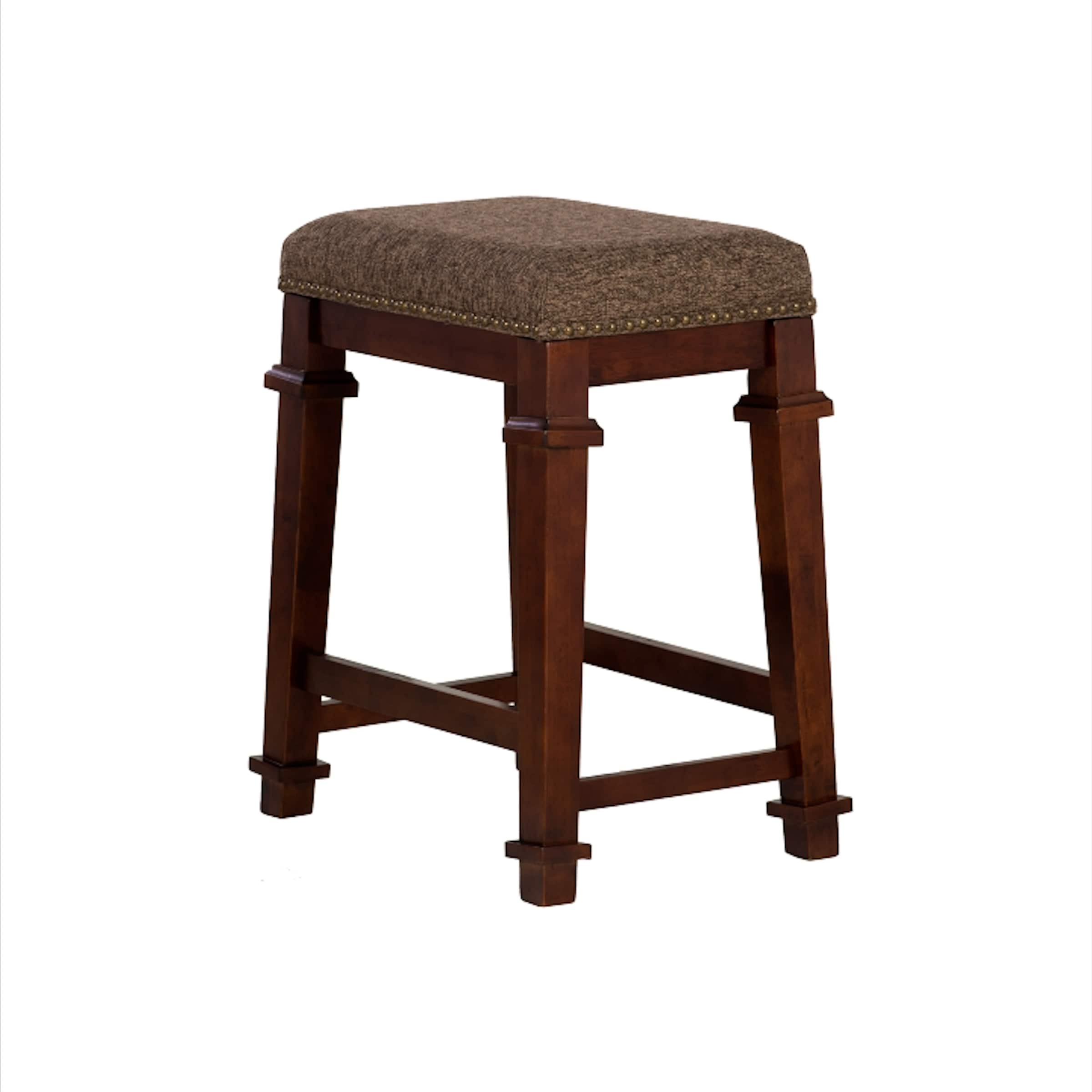 backless claridge black counter stool