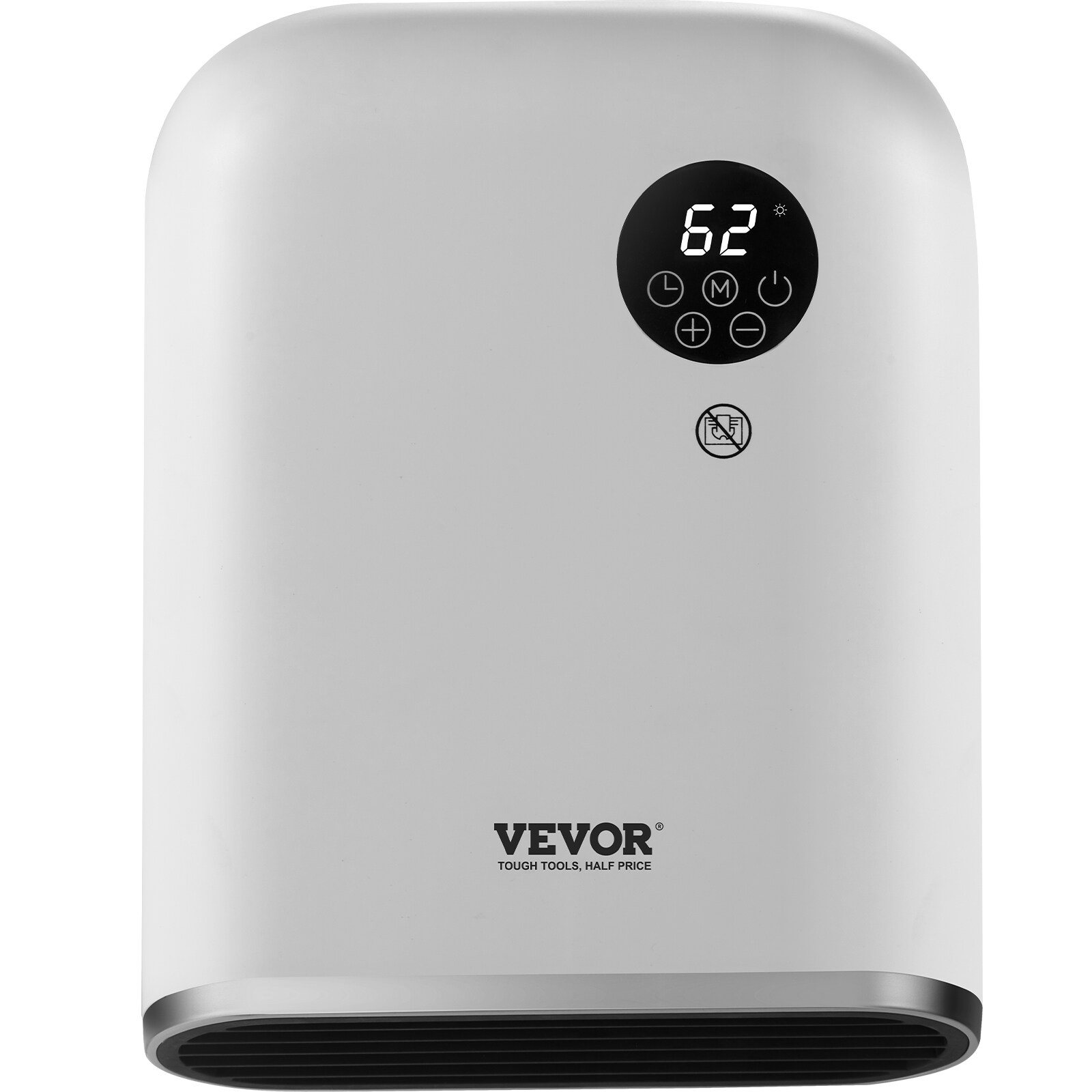 VEVOR Electric Space Heater 1500W CFM Heat Moisture Recovery Air   65672989 