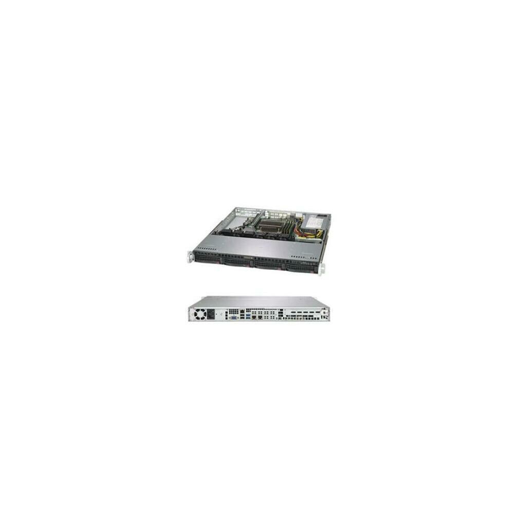 Supermicro ISTR194437  SYS-5019C-M 4BAY 350W UP X11SCM-F Super Server 5019C-M Barebone System