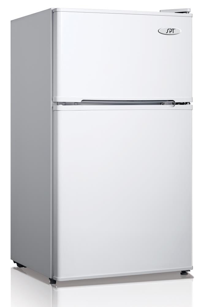 SPT 3.5-cu ft Freestanding Mini Fridge Freezer Compartment (White