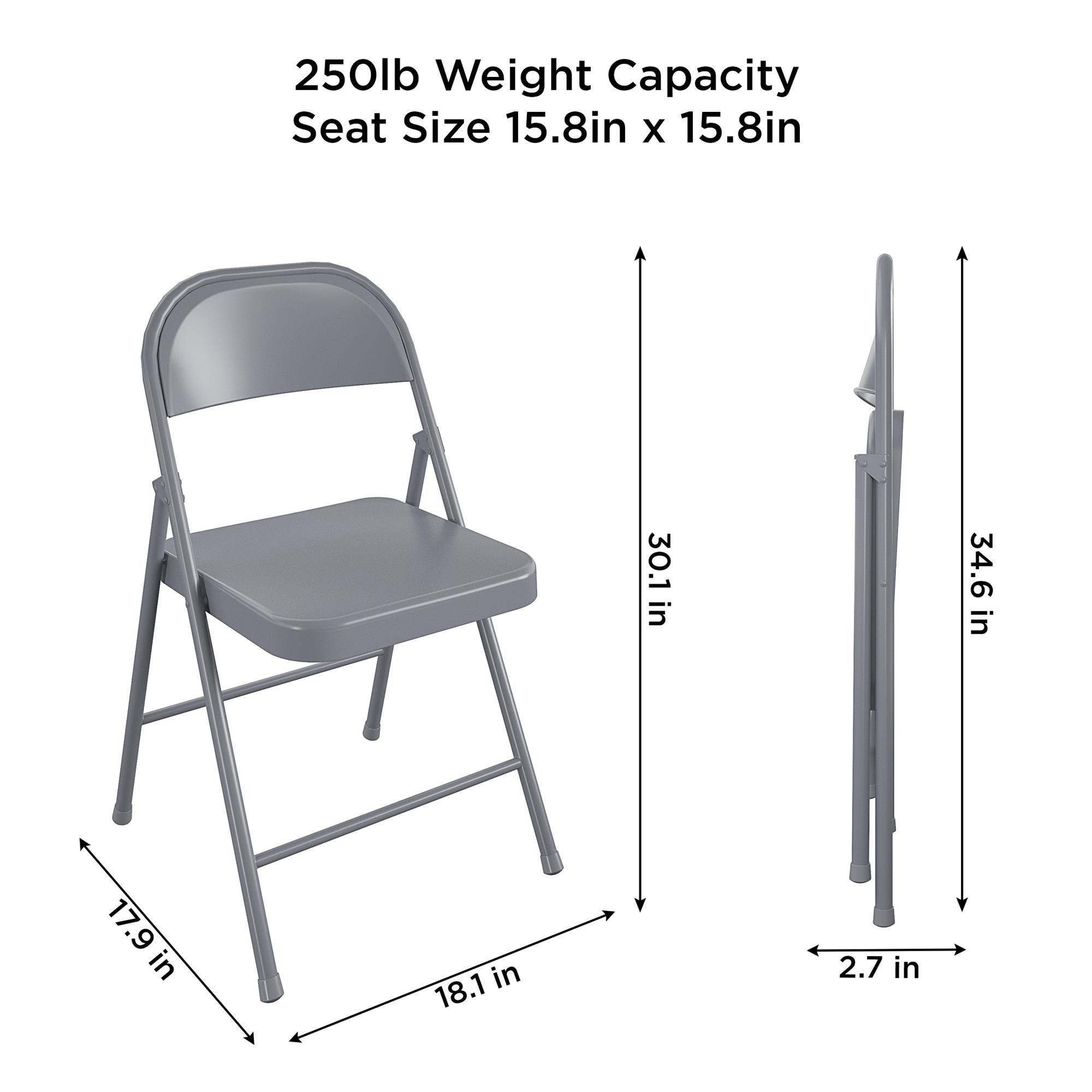 Cosco 14735CGR4E Folding-Chairs - View #2