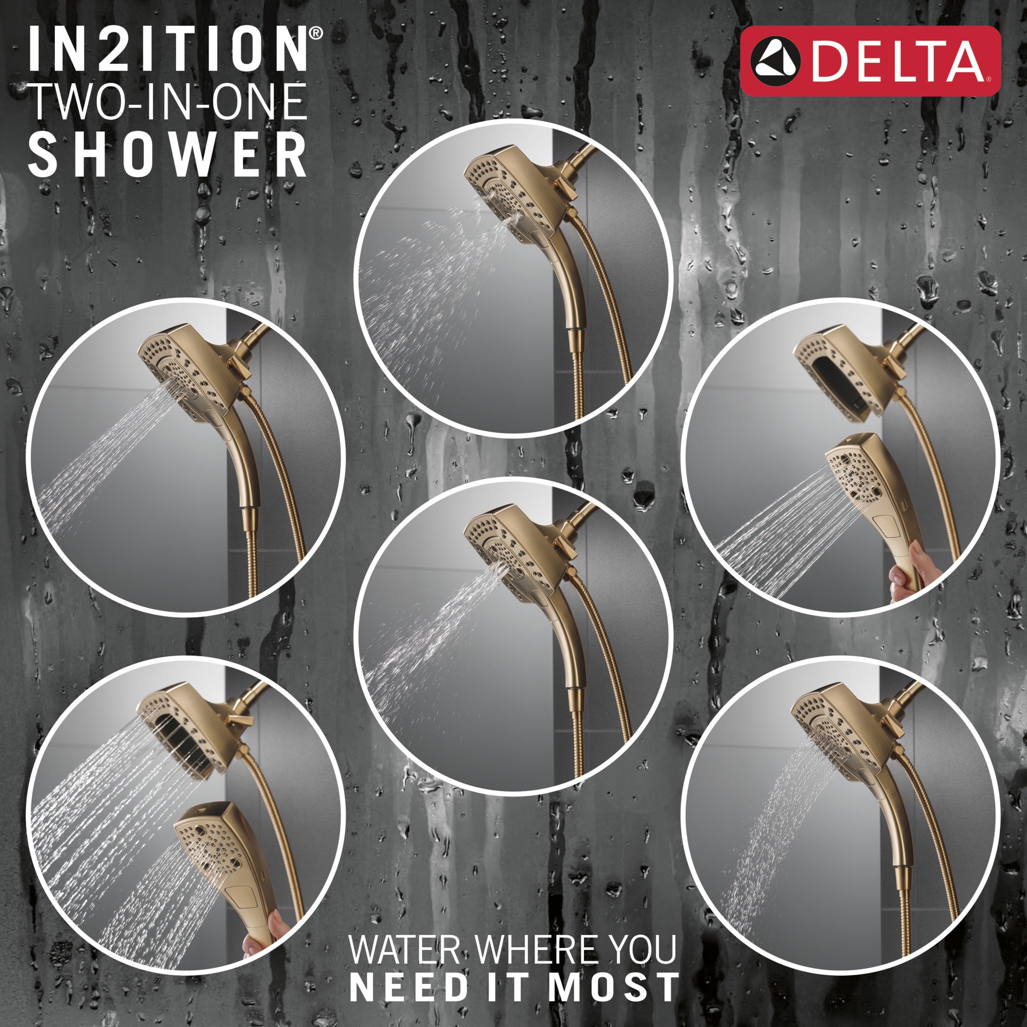 Delta 58474-CZ-PR25 Fixed-Showerhead - View #12