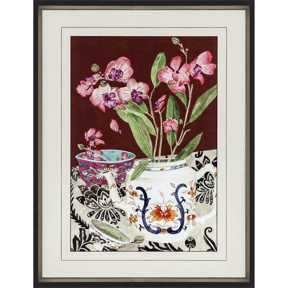 Paragon 6778 Wood Framed 32-in H x 24-in W Botanical Paper Print