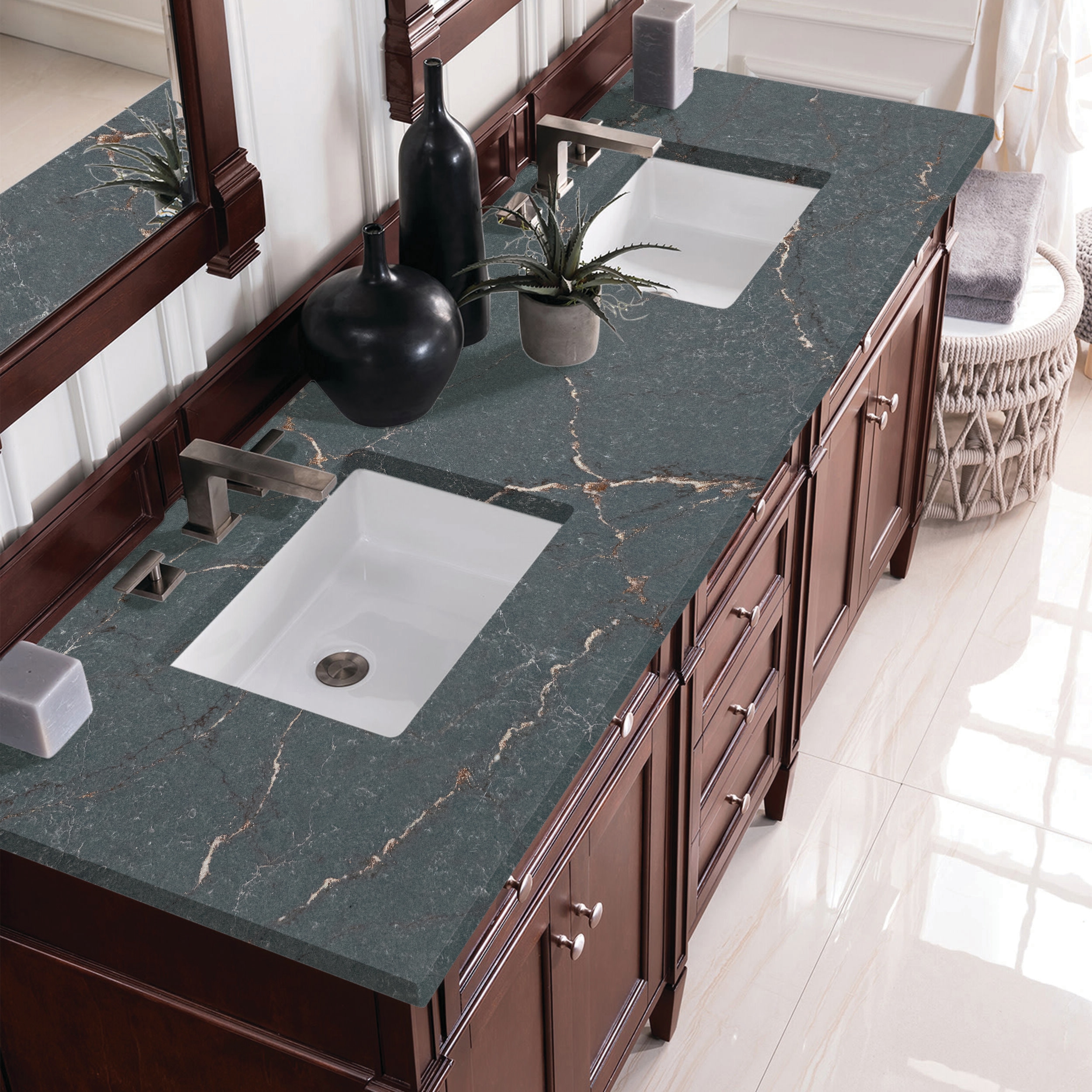 James Martin Vanities 650-V72-BNM-3PBL Bath-Vanity-Combo - View #5