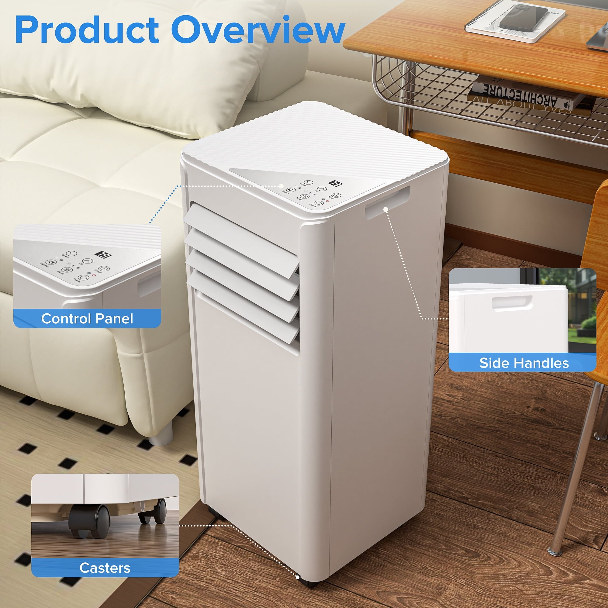 COWSAR LSAC4210W10K Portable-Air-Conditioners - View #6