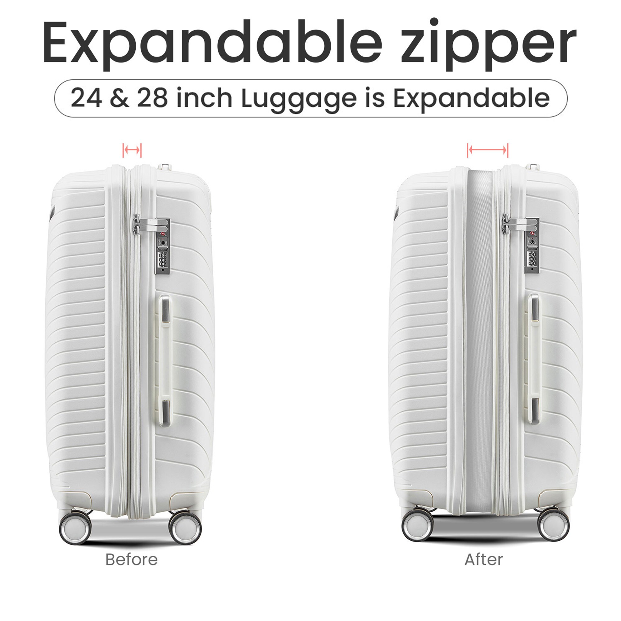 SINOFURN SYD9200001WT Luggage-And-Luggage-Sets - View #7