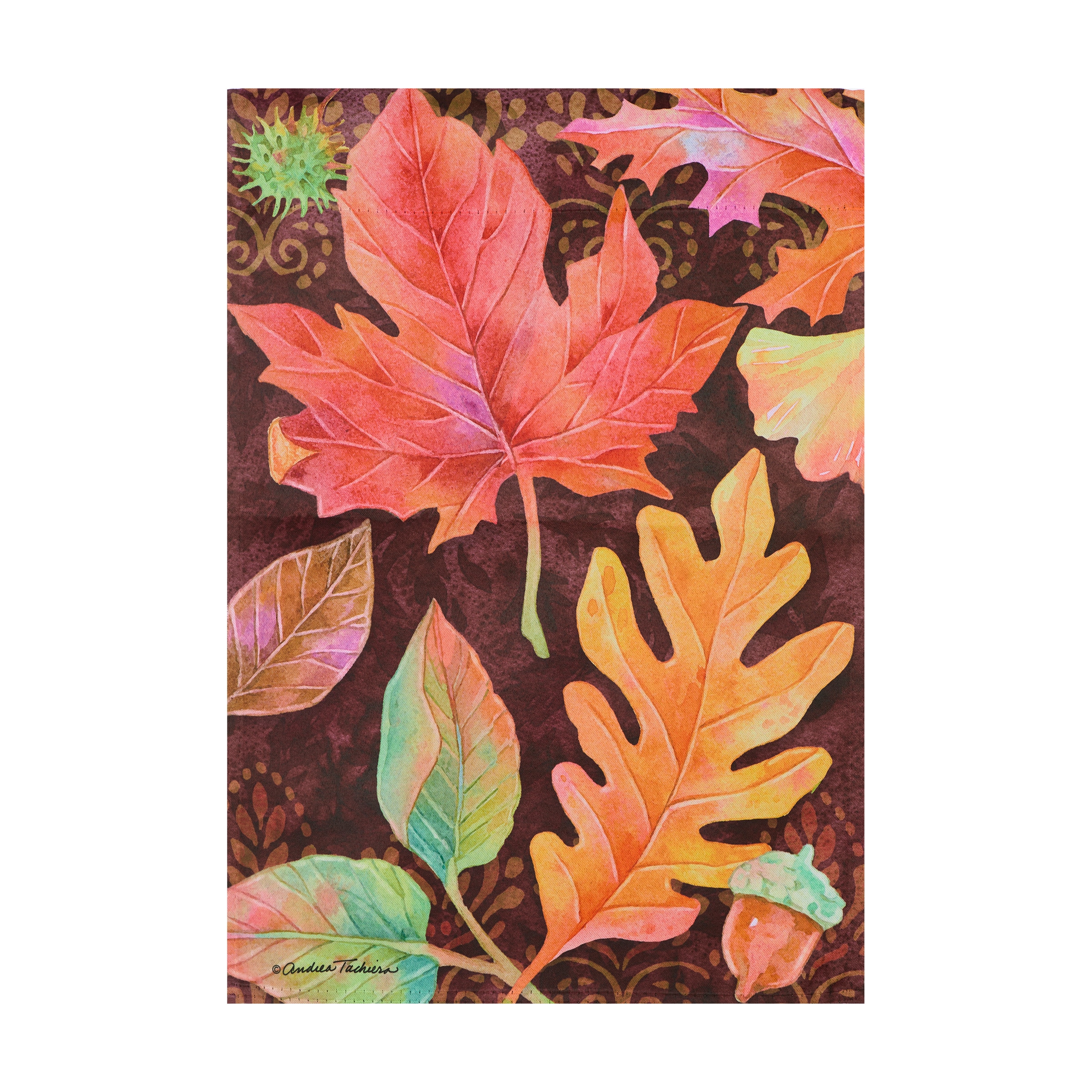 Style Selections ZLW14S12005 1-ft W x 1.5-ft H Fall Garden flag