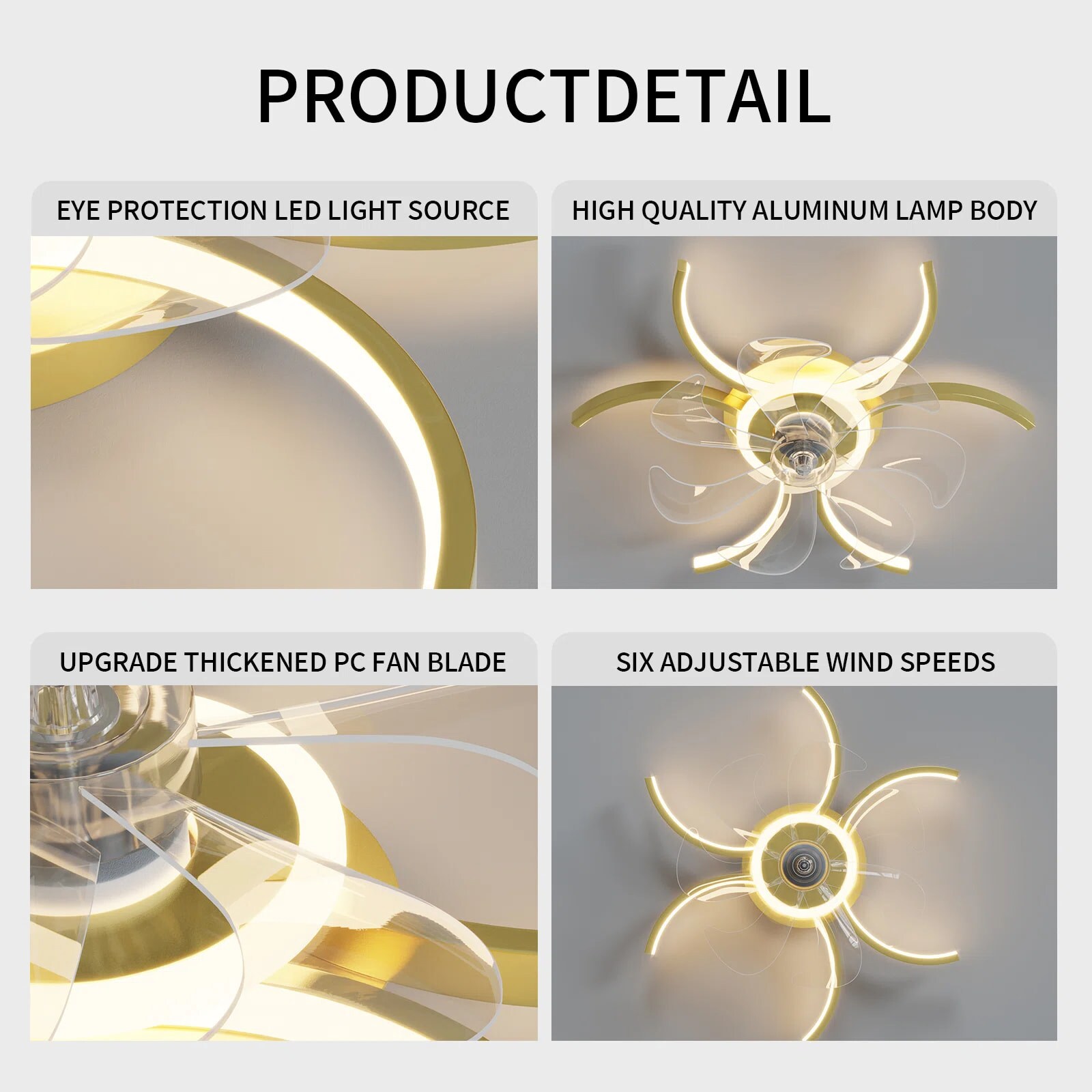 Yardreeze GHHCF053GD0407 Ceiling-Fans - View #2