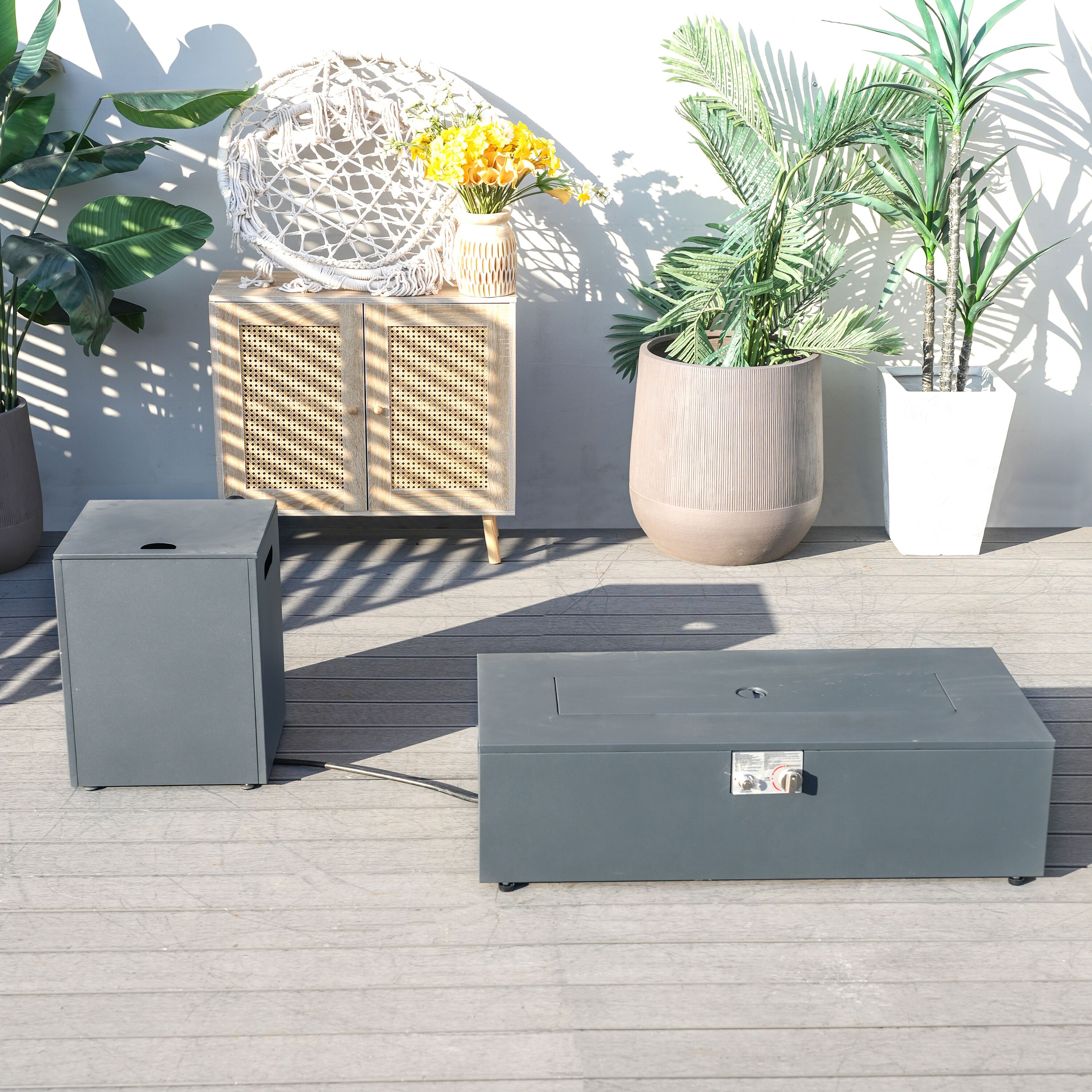 Moda Furnishings PAG-2513-GR Patio-Tables - View #5