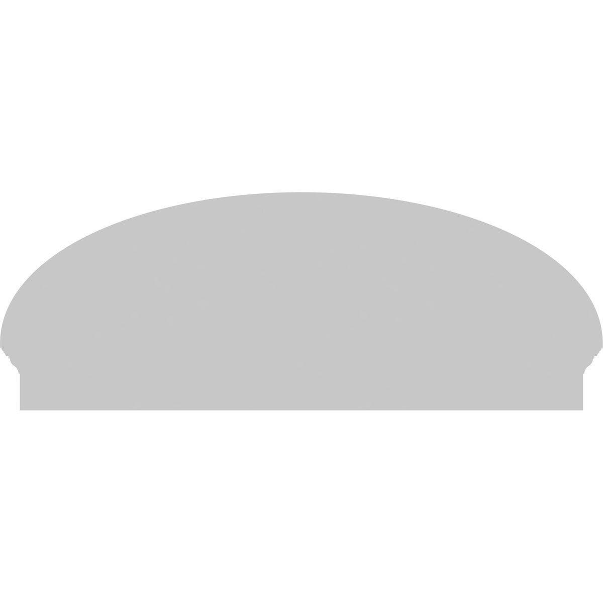 Ekena Millwork PEDPC050X195ELL01 Exterior-Window-Trim - View #5