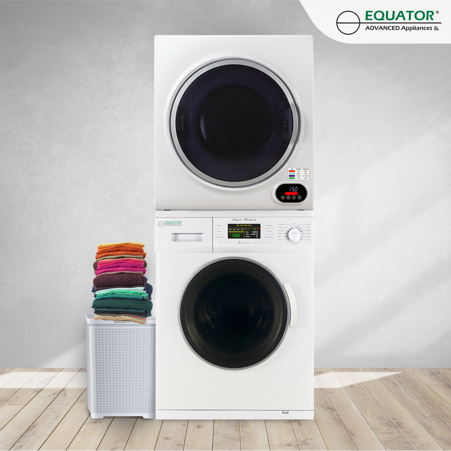 Equator Advanced Appliances 824N+852+ACCESSORIES Combo-Washer-And-Dryer - View #6