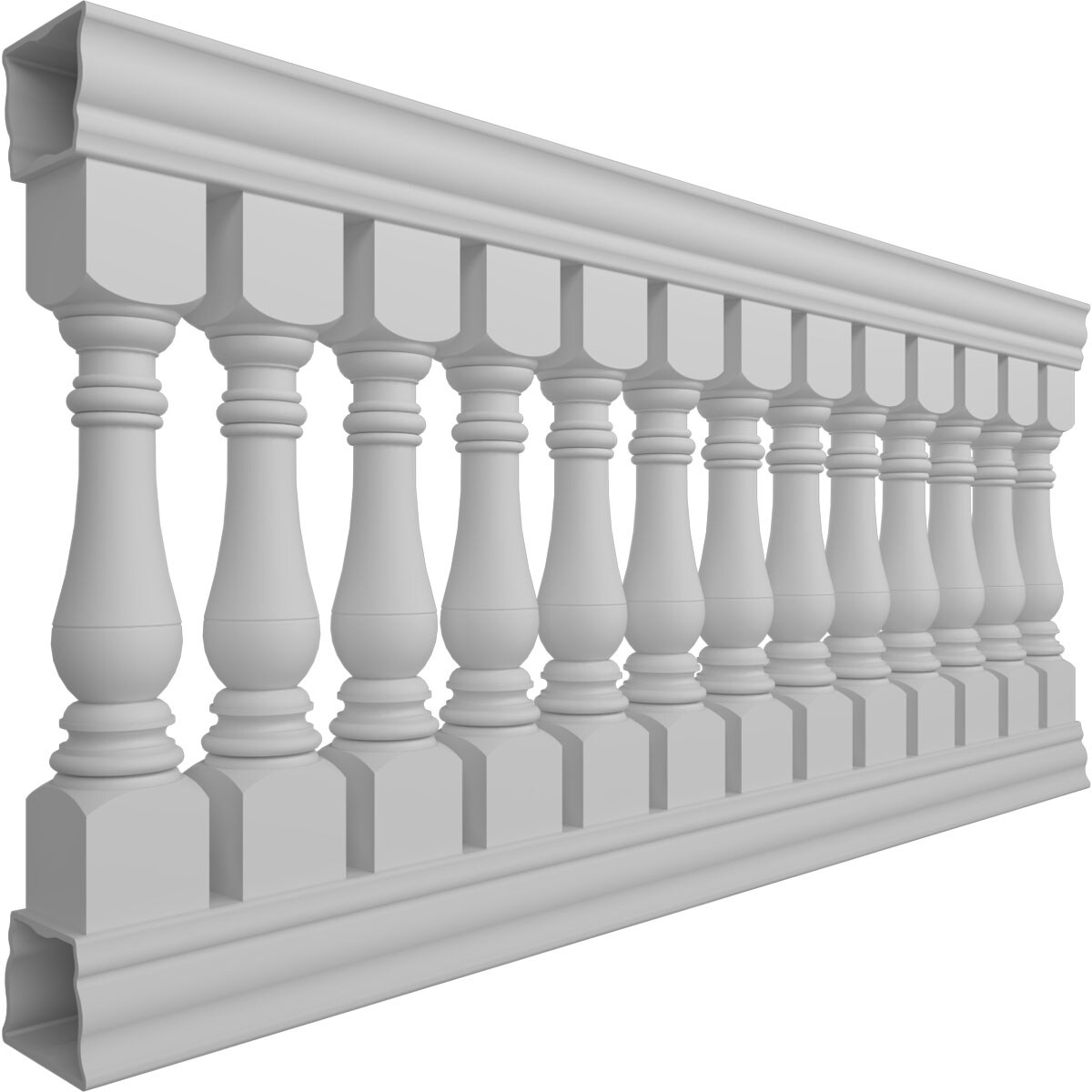Ekena Millwork BALK42X084BRA railings - View #3