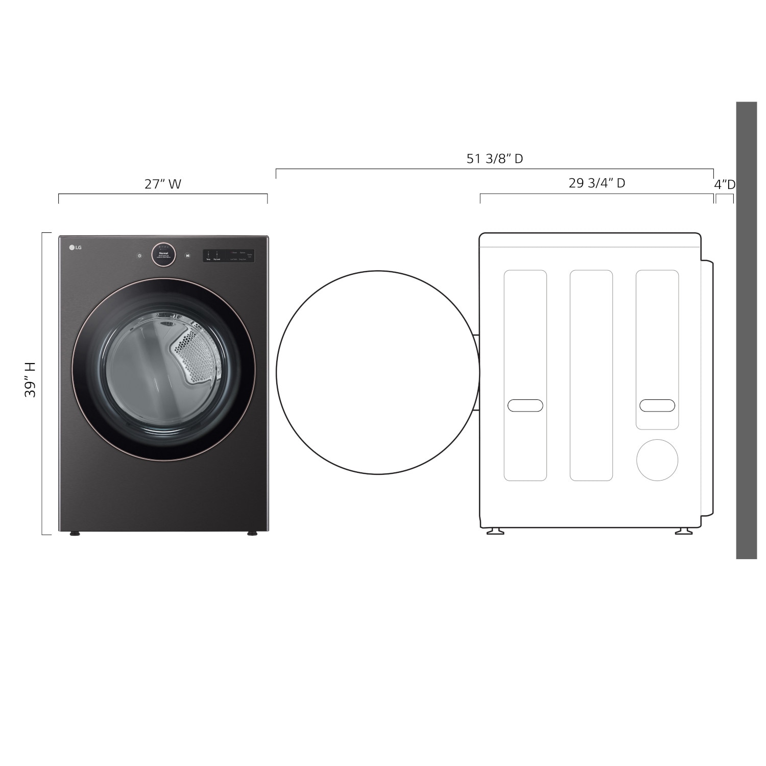 LG DLGX6501B Gas-Dryers - View #14