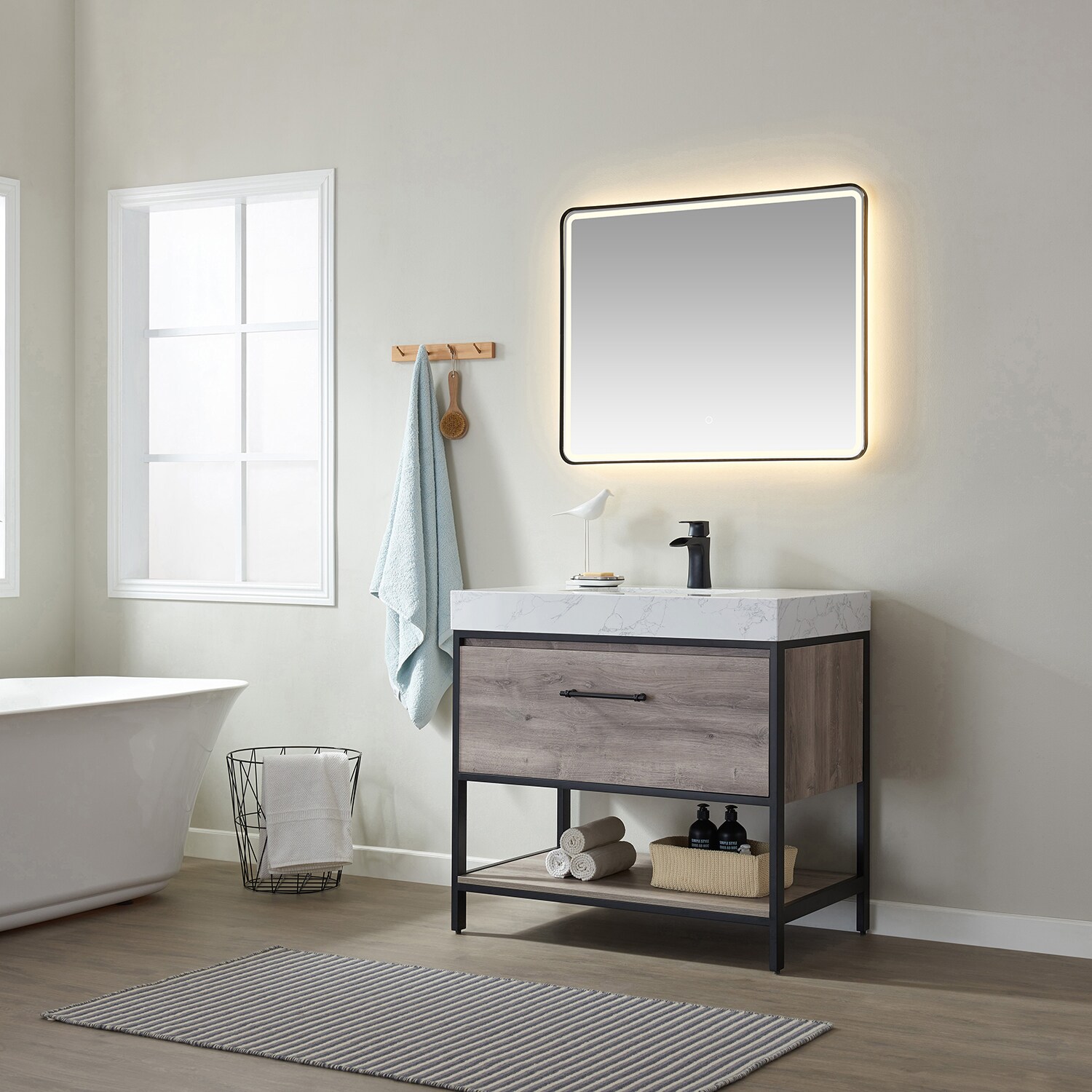 Vinnova 701236-MXO-GW Bath-Vanity-Combo - View #5