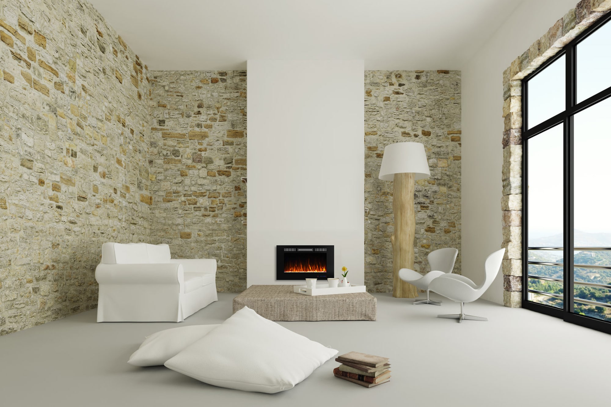 Clihome VL-EF36 Electric-Fireplaces - View #4