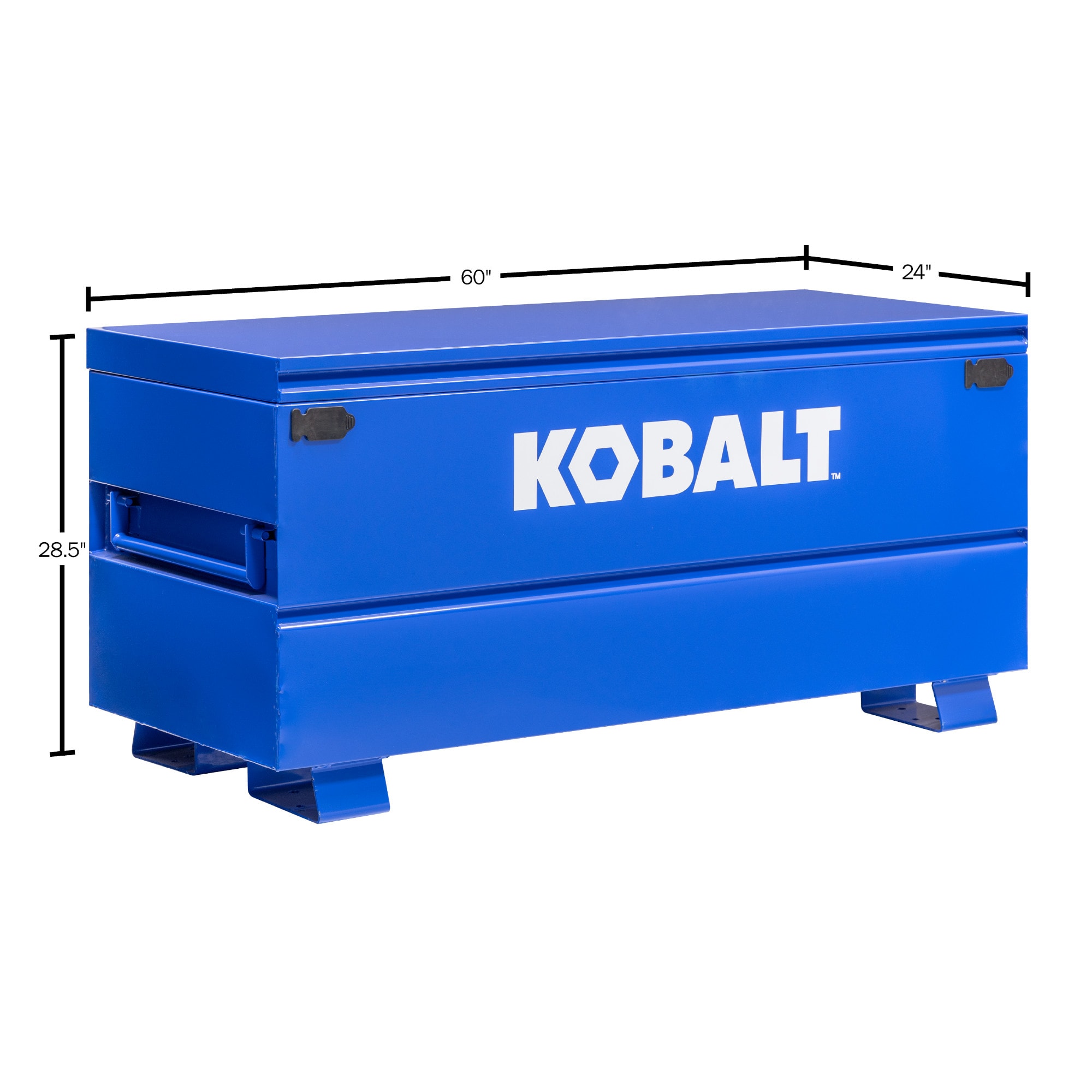 Huisdieren politicus dier Kobalt 24-in W x 60-in L x 28-in H Steel Jobsite Box in the Jobsite Boxes  department at Lowes.com