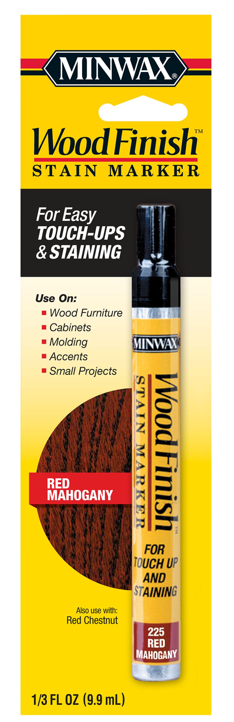 Minwax Wood Finish Red Mahogany Stain Marker in the Wood Stain