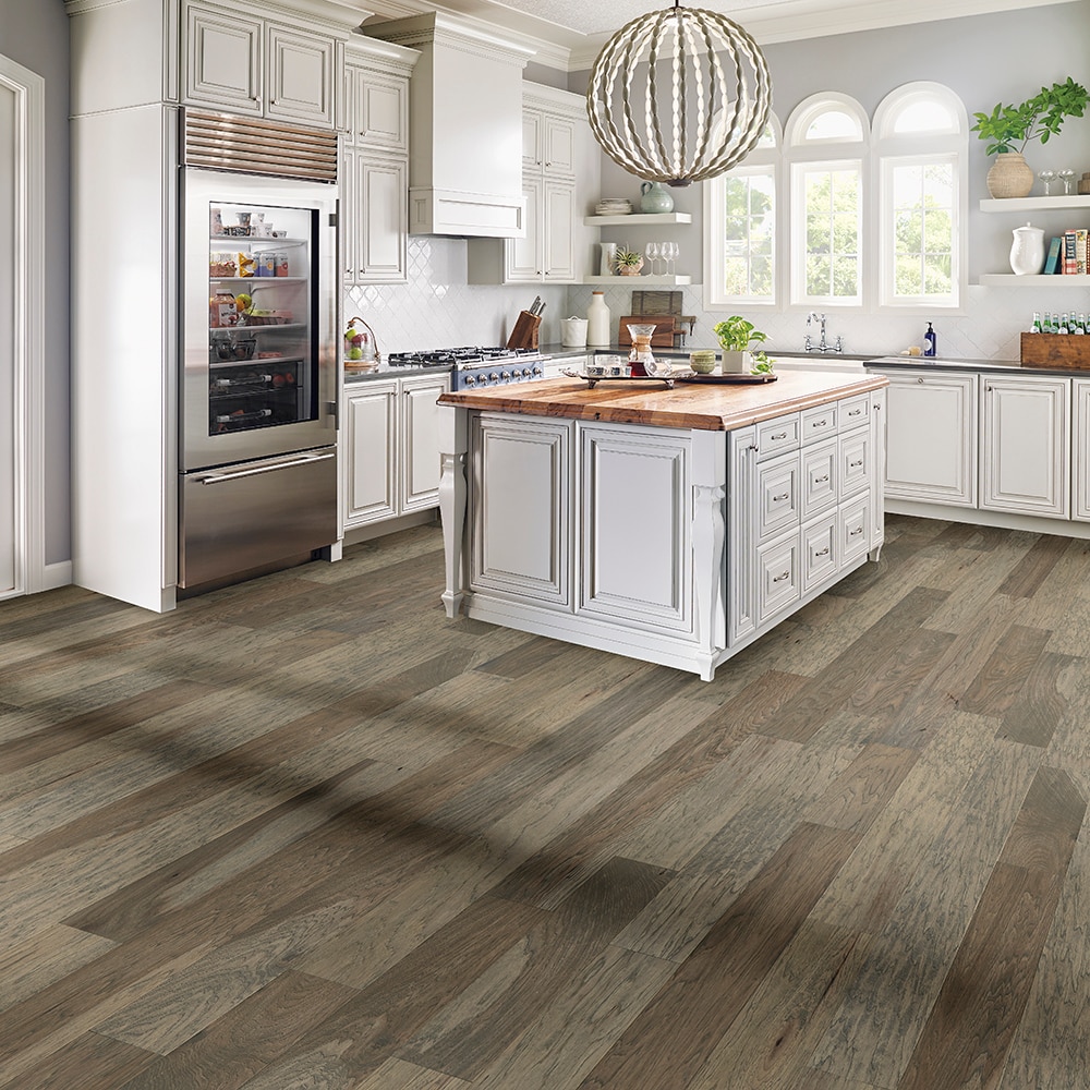 Bruce Nature of Wood Soft Brown Hickory 6-1/2-in W x 3/8-in T x Varying ...