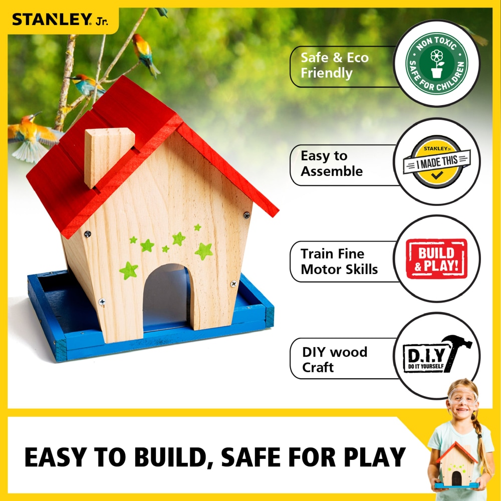 Red Toolbox G0878834003463 Kids-Woodworking-Project-Kits - View #5