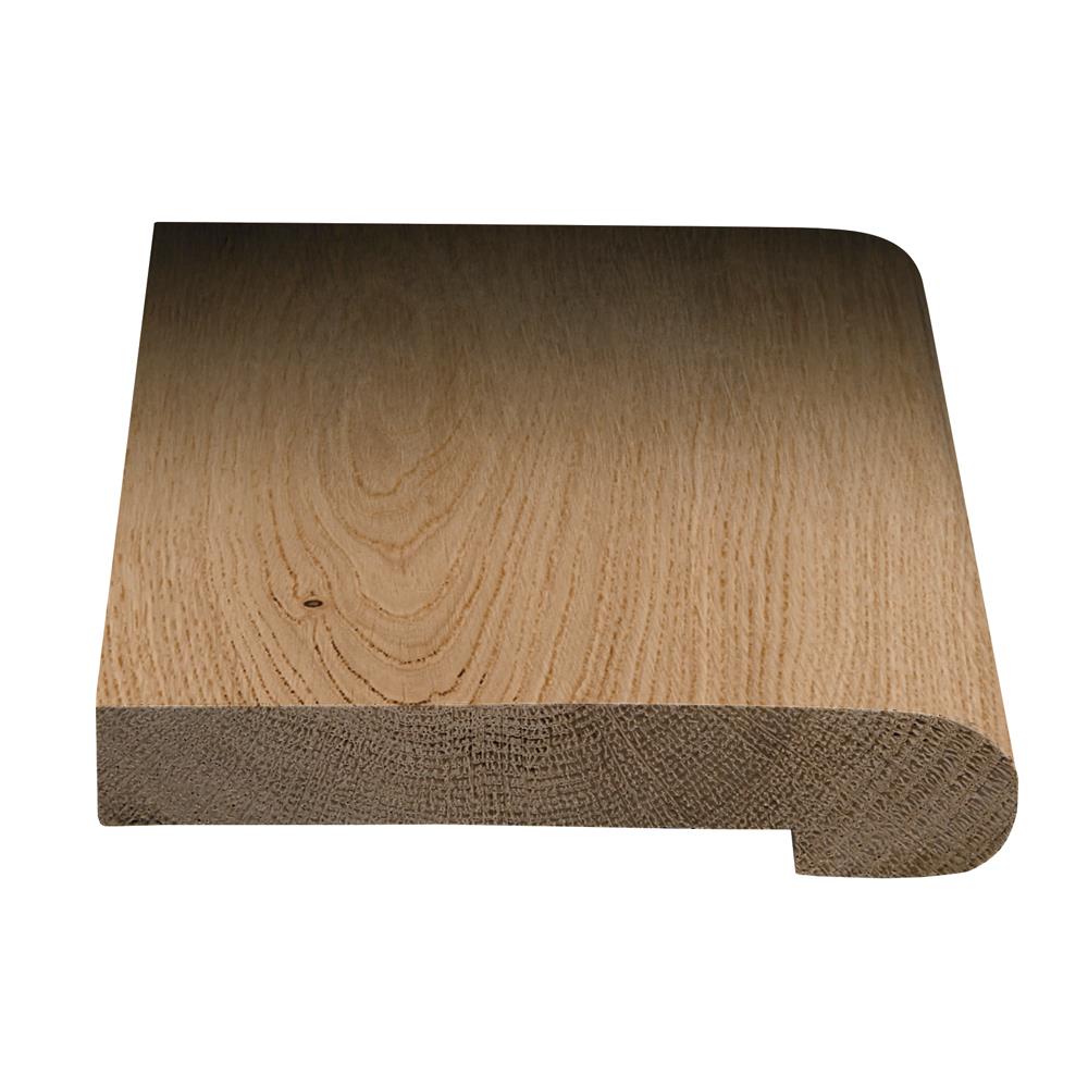 Element Flooring WF107DIPFNS Irving Park 2.375-in x 78-in x 0.5625-in Full Crush Finished Wood European white oak Flush Stair Nosing