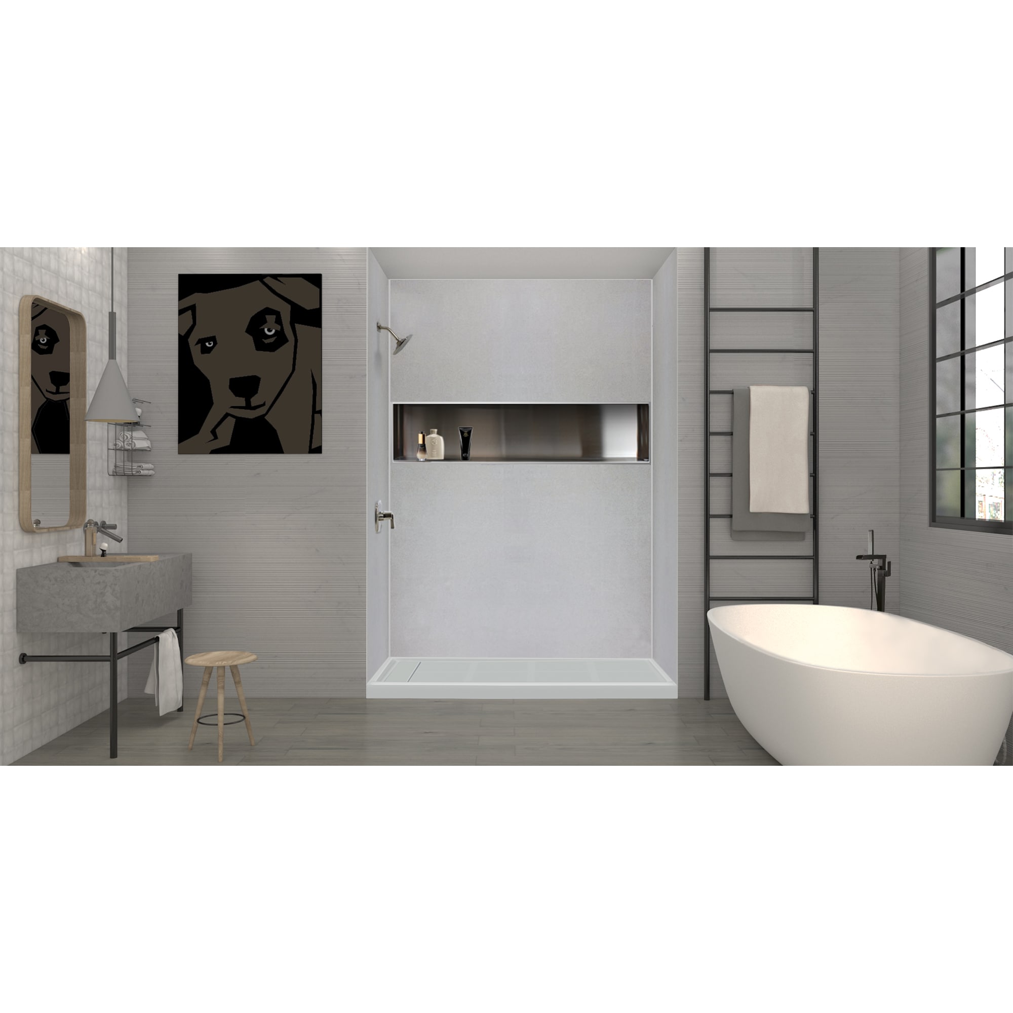 Transolid FL4832L-39 Shower-Floors - View #2