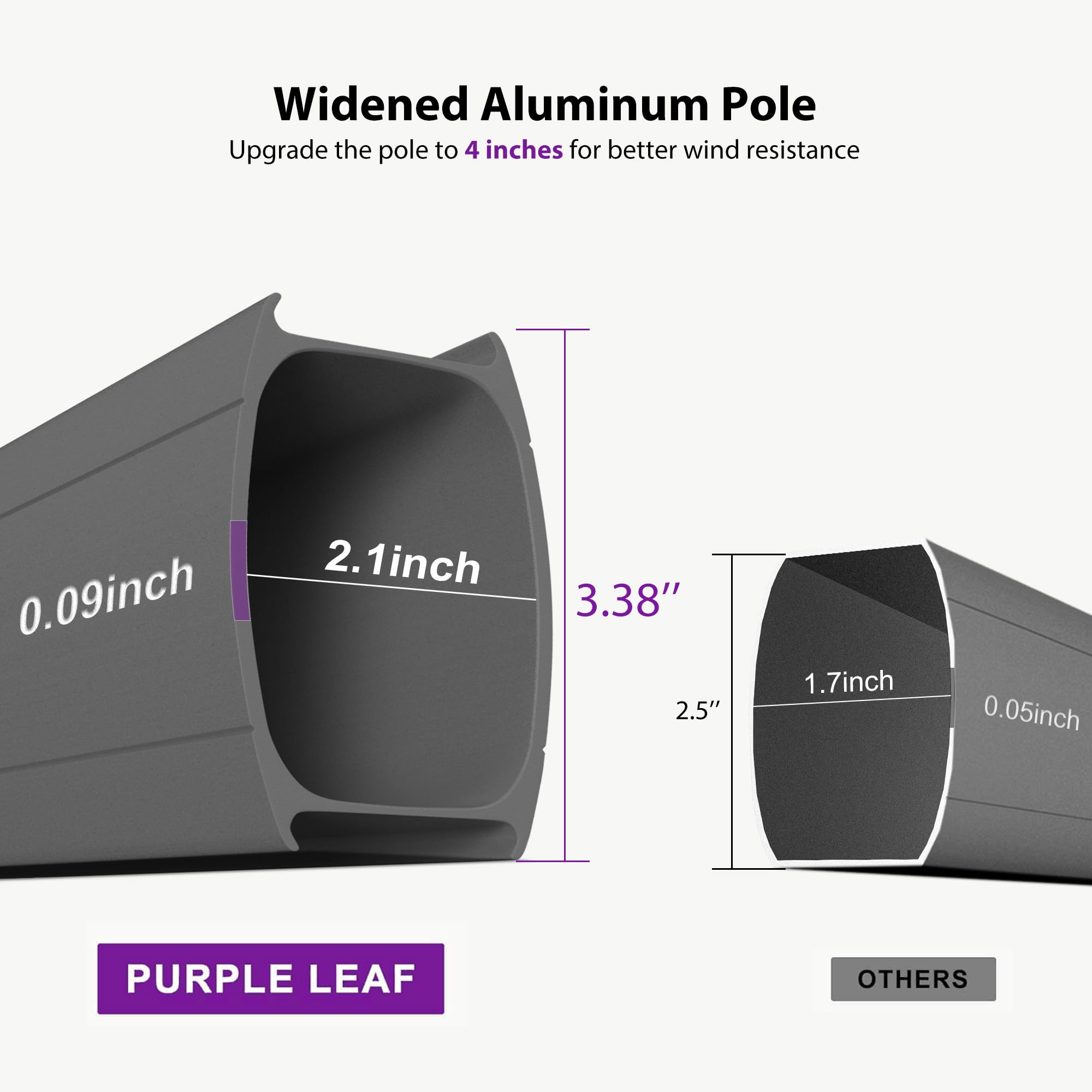 PURPLE LEAF LS04DHRC1013-SB-NBWB Umbrellas-2 - View #7