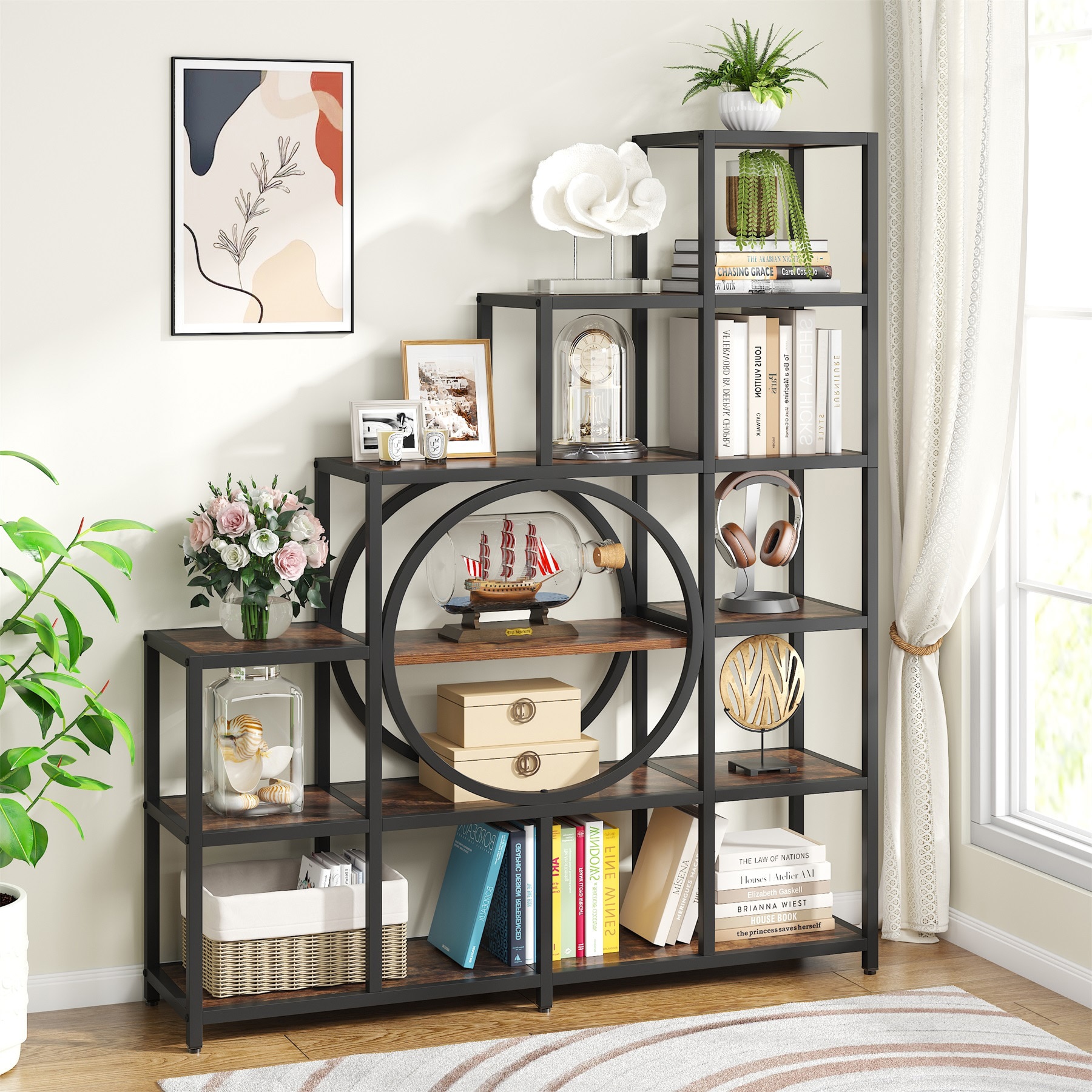 3 Shelf Bookcase Espresso Brown - Room Essentials™