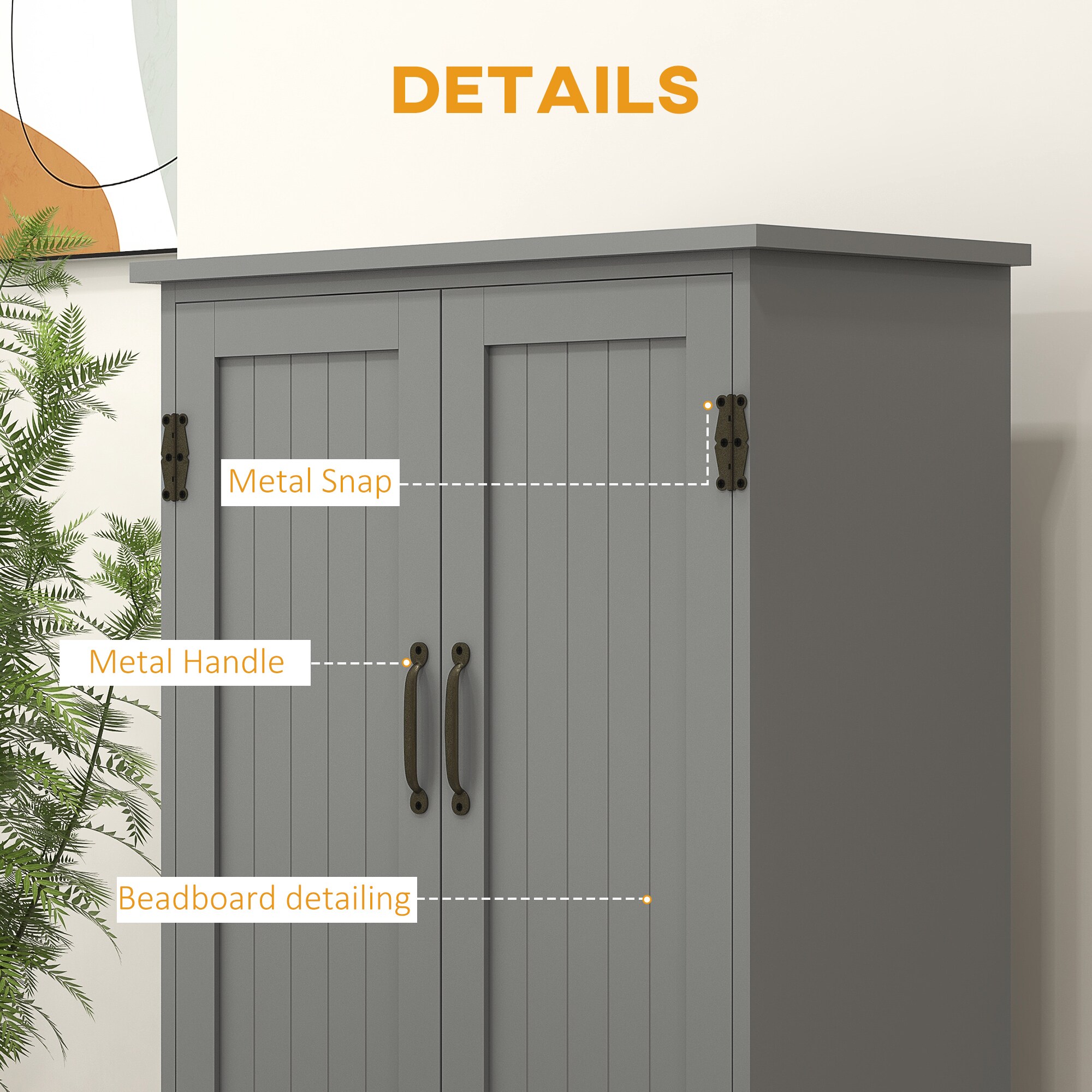 HomCom 837-087V80GY Pull-Out-Cabinet-Baskets - View #5