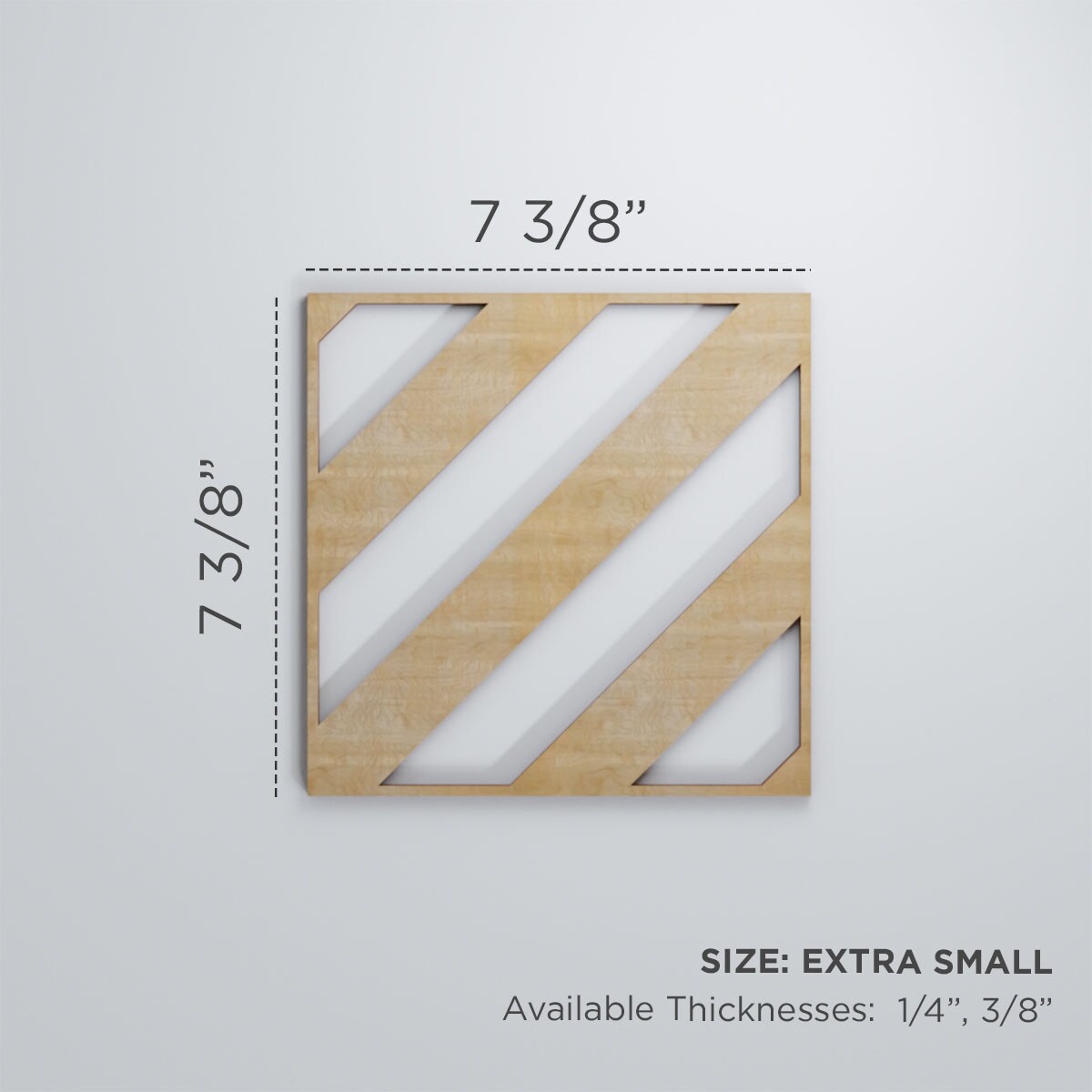 Ekena Millwork WALW08X08X0250STRCH Wall-Panels - View #3