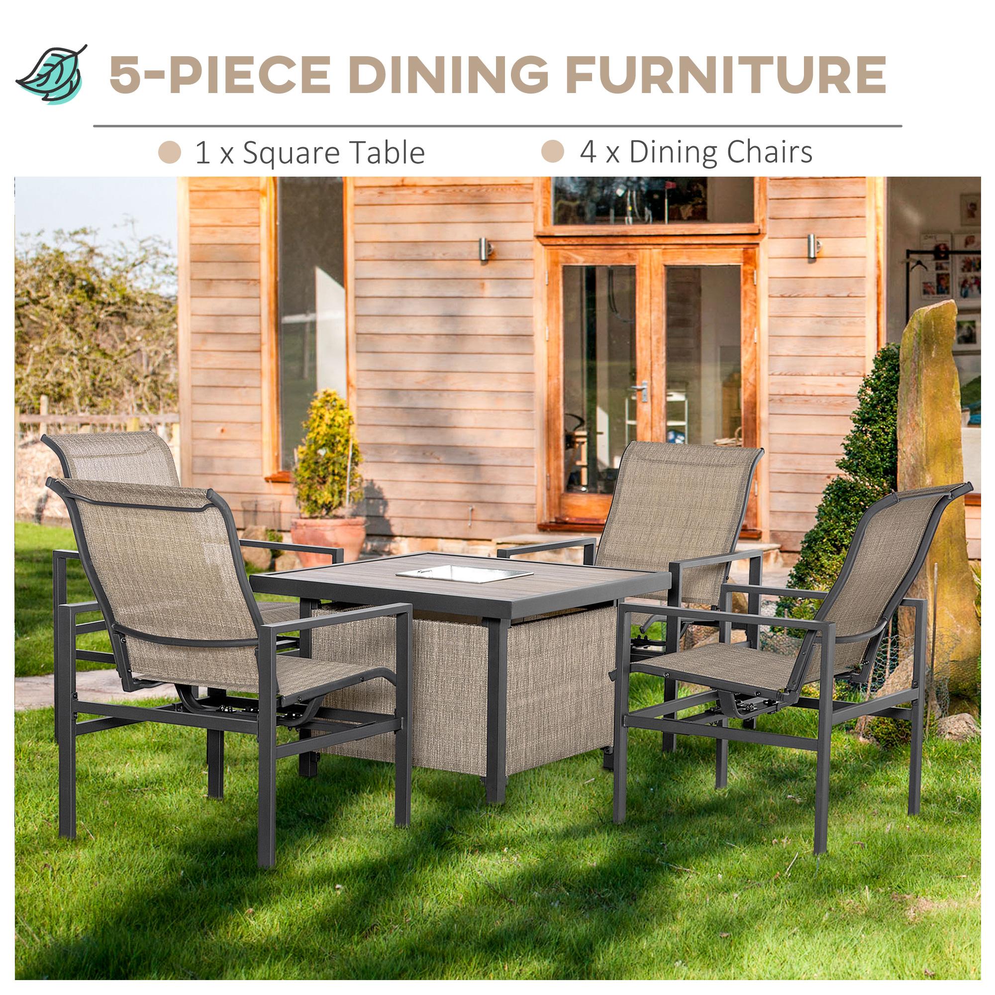 Bayfeve BFUS-401E-PDS Patio-Dining-Sets - View #4