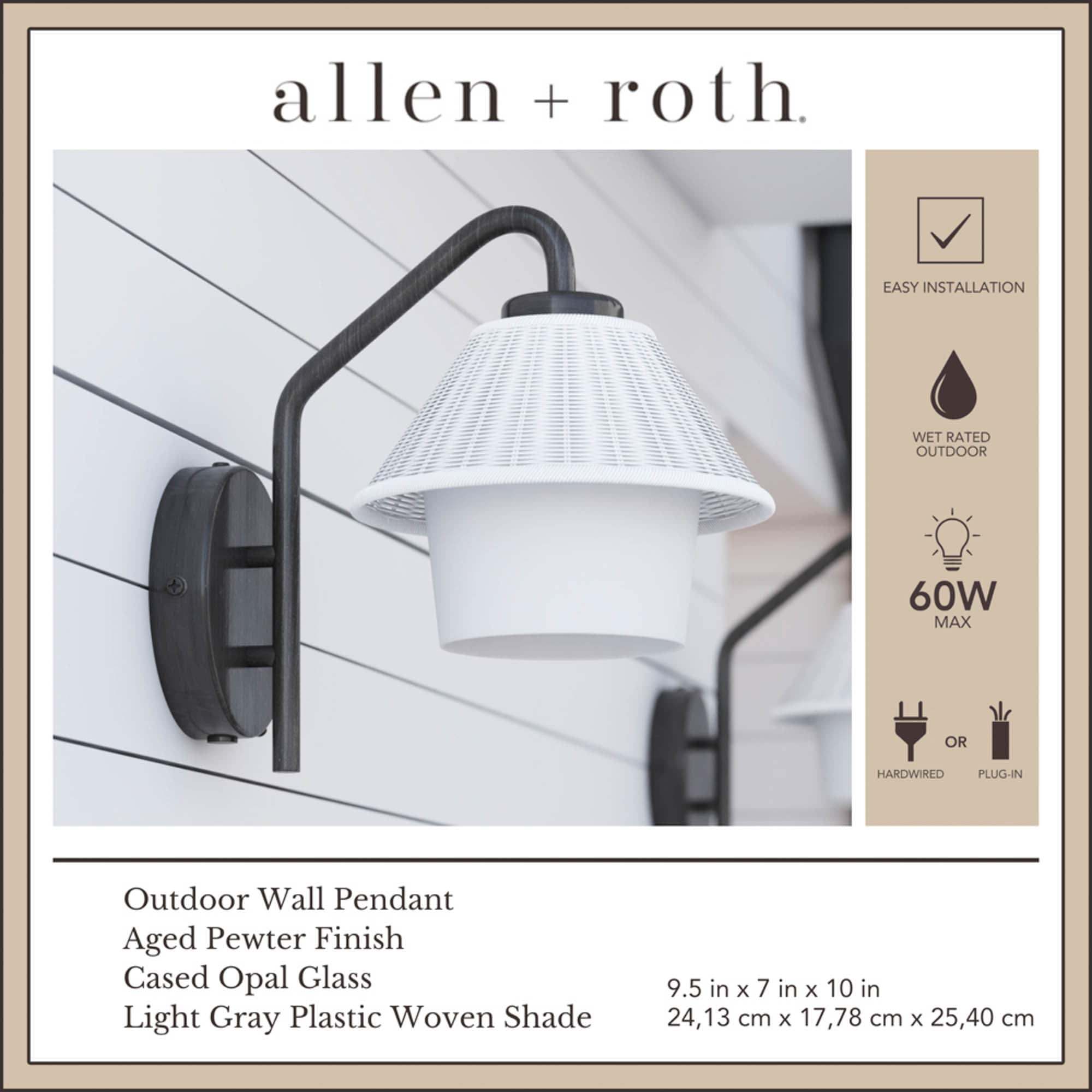 allen + roth 43045 Outdoor-Wall-Lighting - Thumbnail View #3