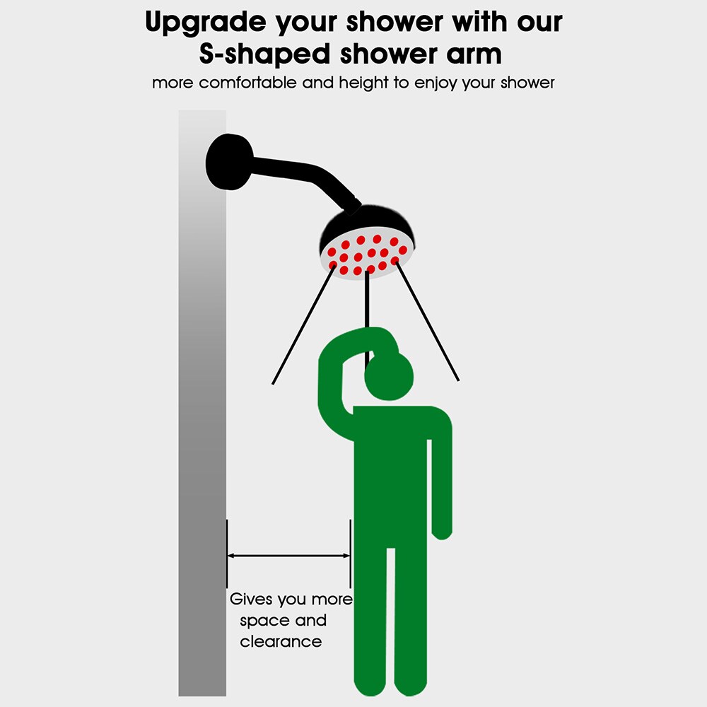 EQLOO ACC01126-MB Shower-Accessories - View #7