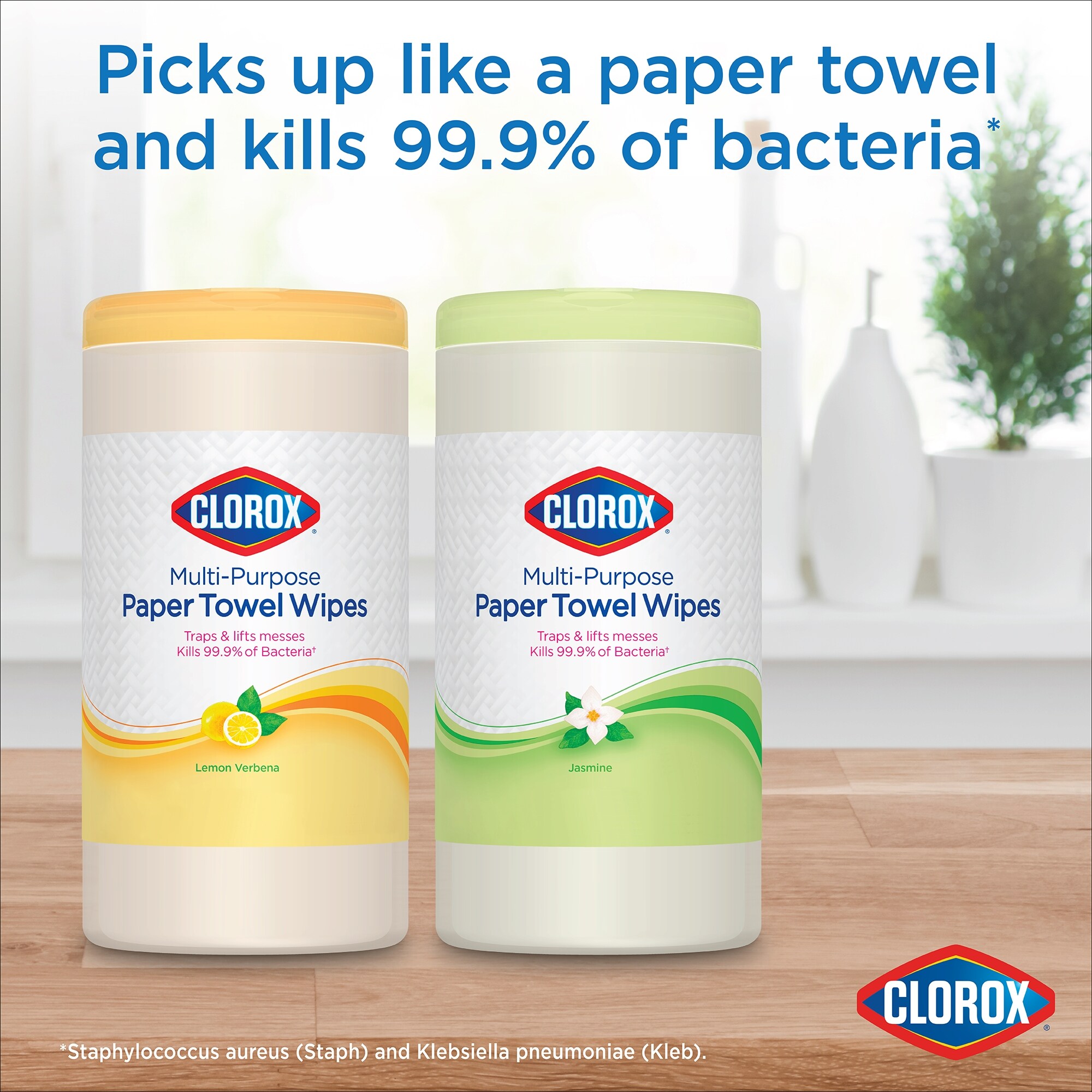 Clorox Compostable Cleaning Wipes - All Purpose Wipes - Unscented, Free &  Clear, 35 Count Each - Pack of 3 