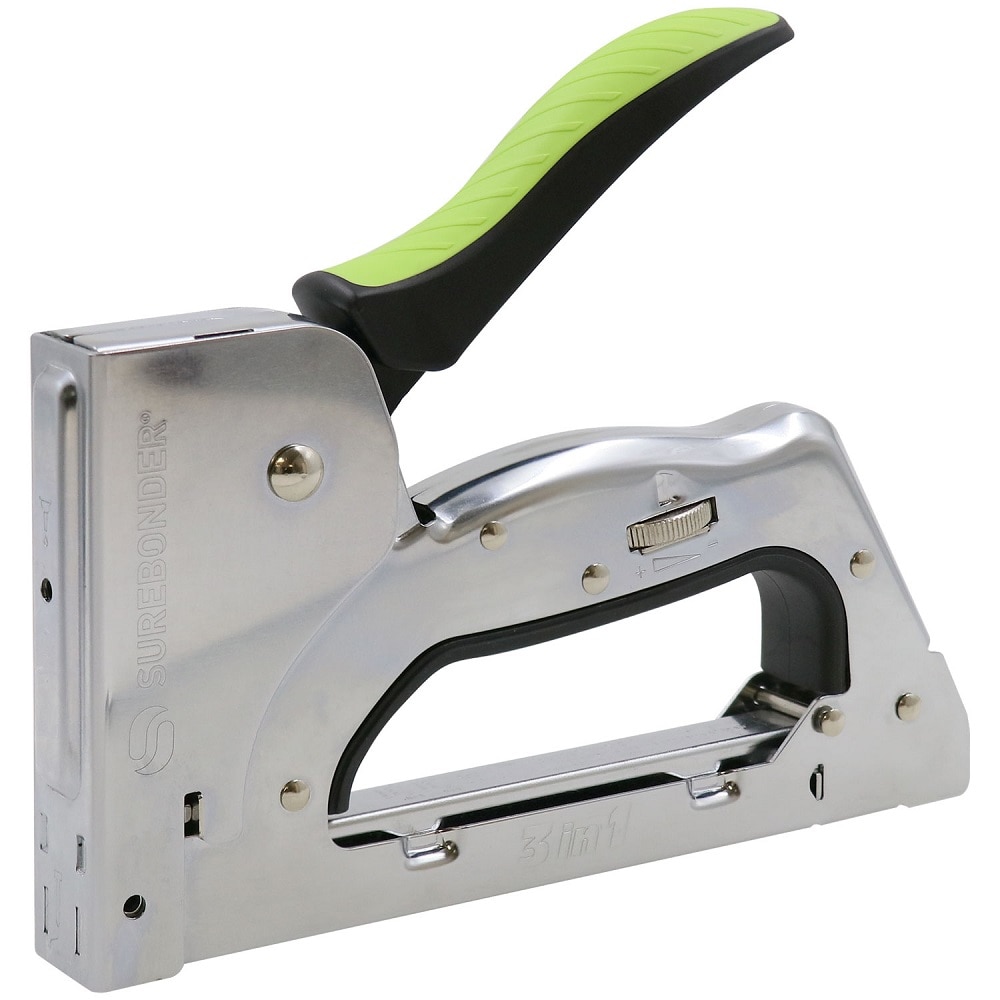 Surebonder Upholstery Pneumatic Stapler With Carrying Case