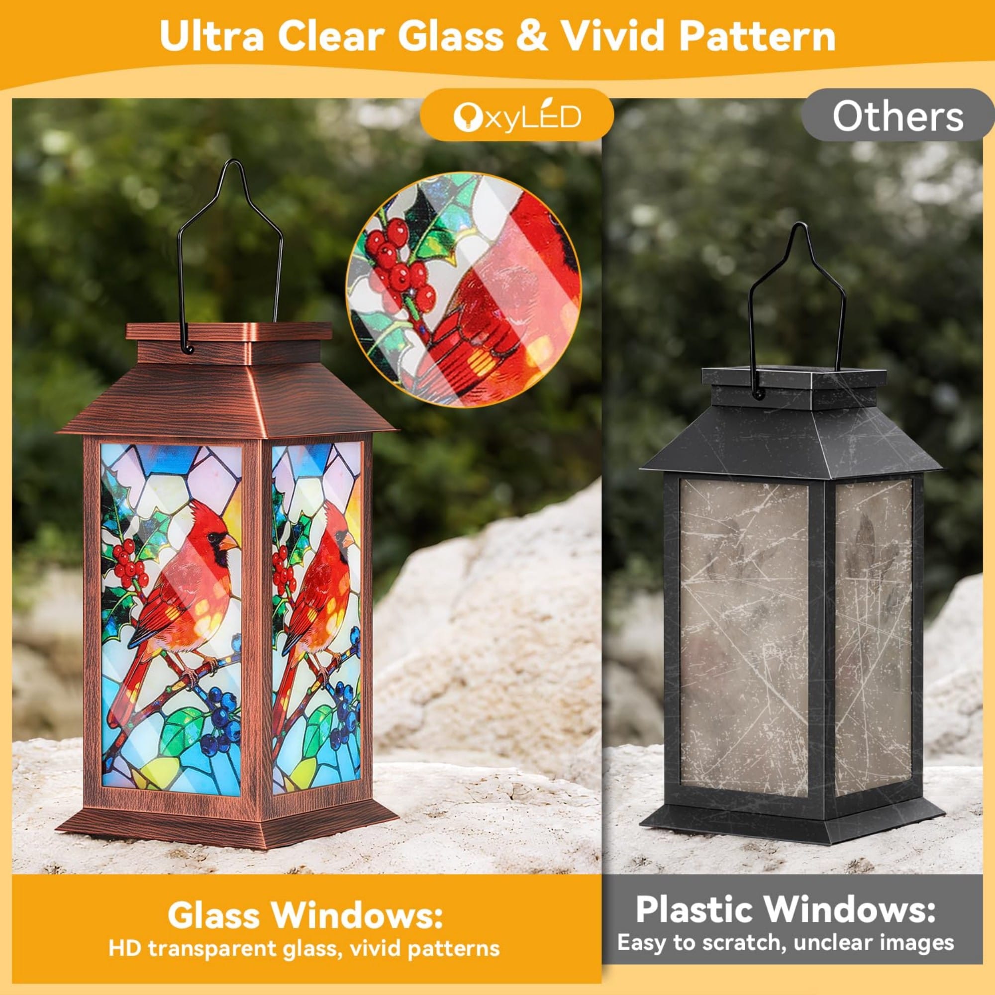 Numhew NHDREW42920 Outdoor-Decorative-Lanterns - View #4