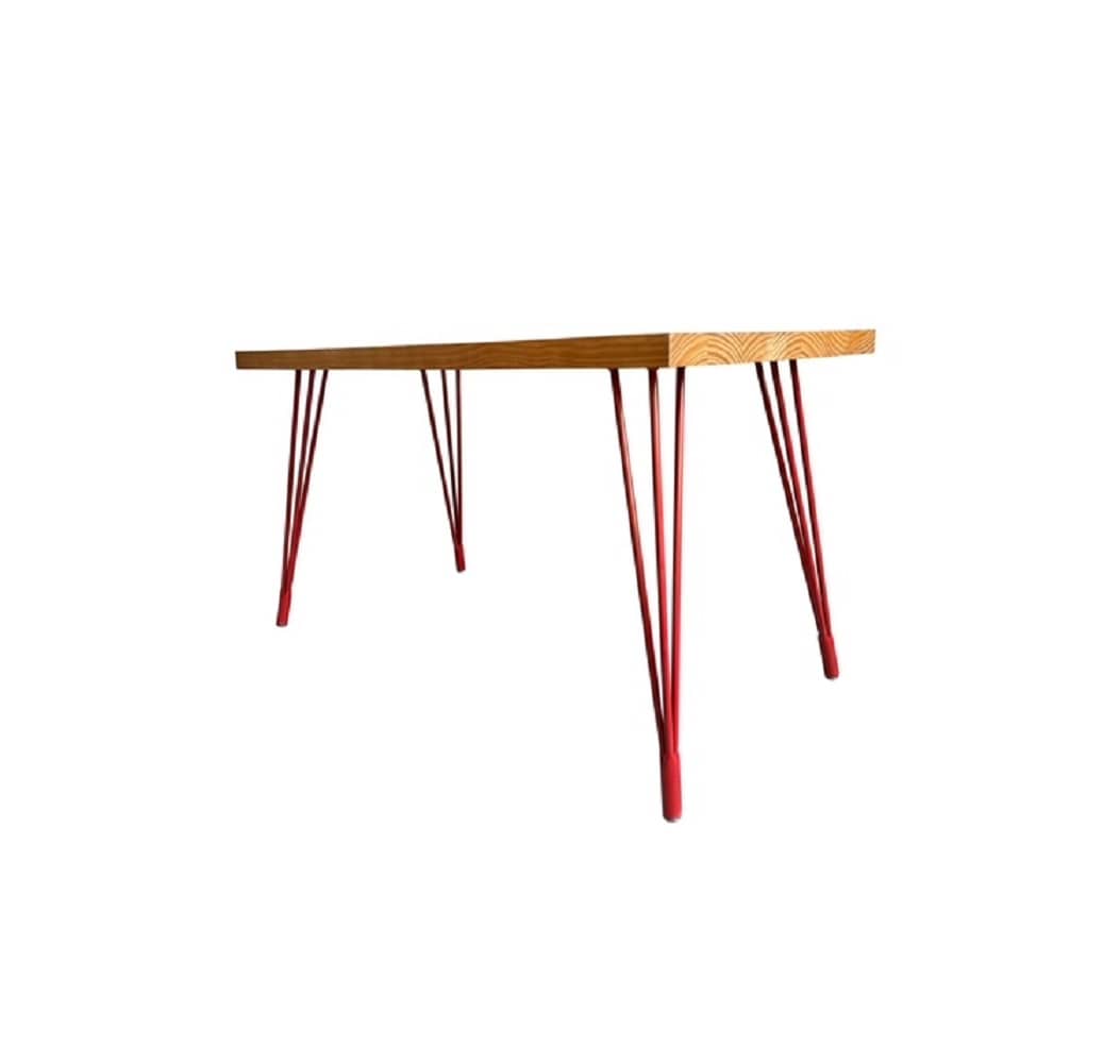Kingsman Hardware TL720-RED Wood-Table-Legs - View #3