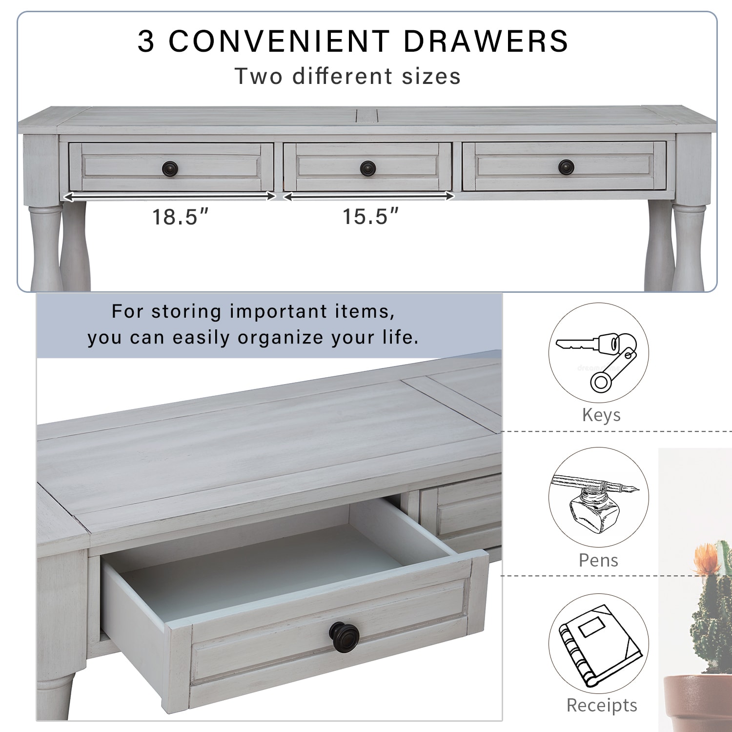 AHIOU HOME ZAAH-CT283708E Console-Sofa-Tables - View #7