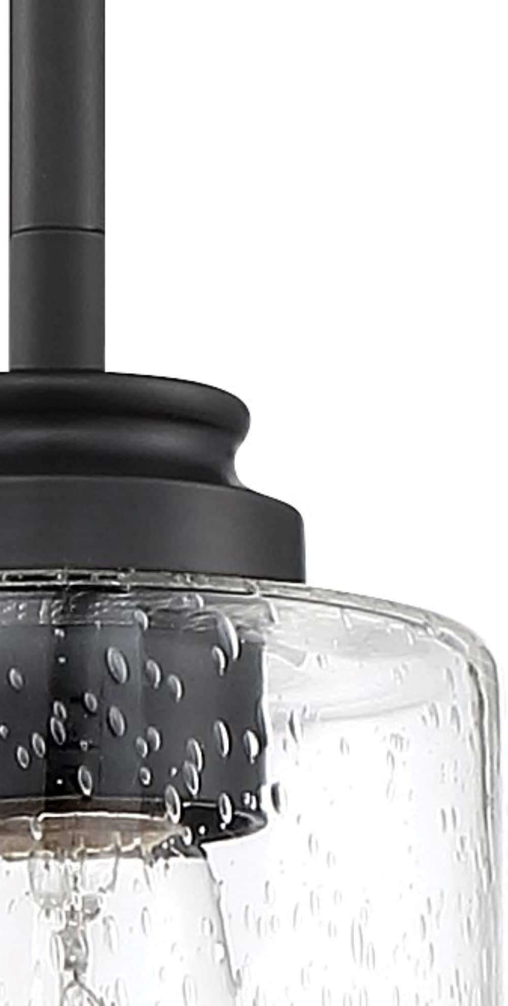 Elegant Mini Polished Nickel Pendant with Clear Glass Shade