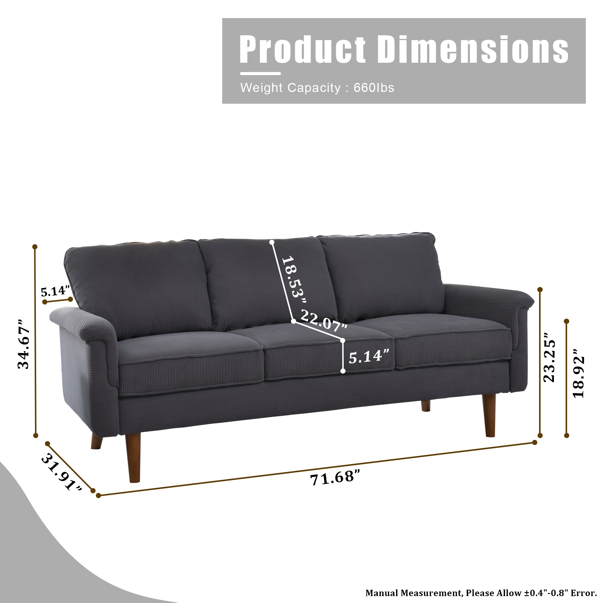 weaxty HMBGLS990 Sofas-Loveseats - View #2