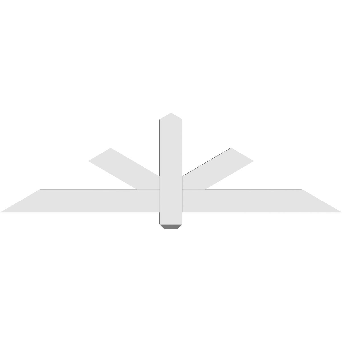 Ekena Millwork GBP060X18X0204KEN00 Exterior-Brackets-Braces - View #4
