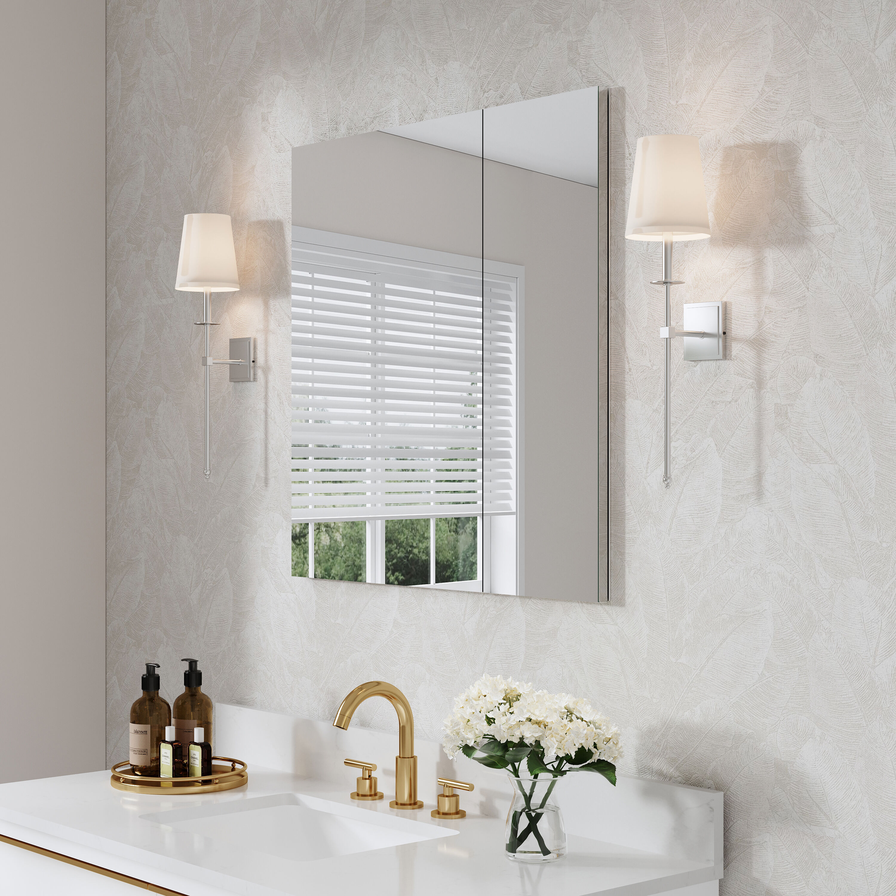 WELLFOR EX-20F4836 Bathroom-Medicine-Cabinets - View #3