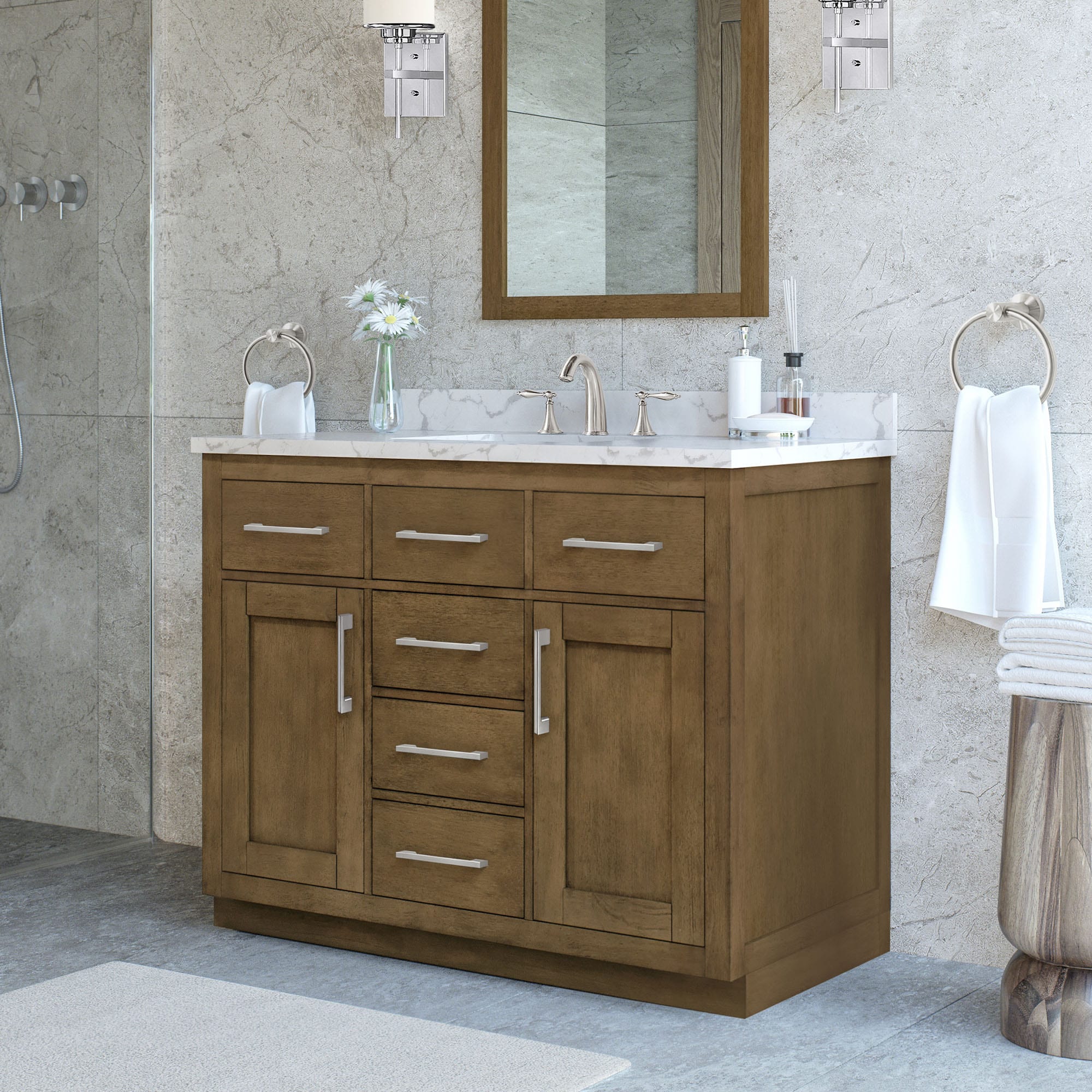 OVE Decors 15VVAR-ATHE42-059 Bath-Vanity-Combo - View #14