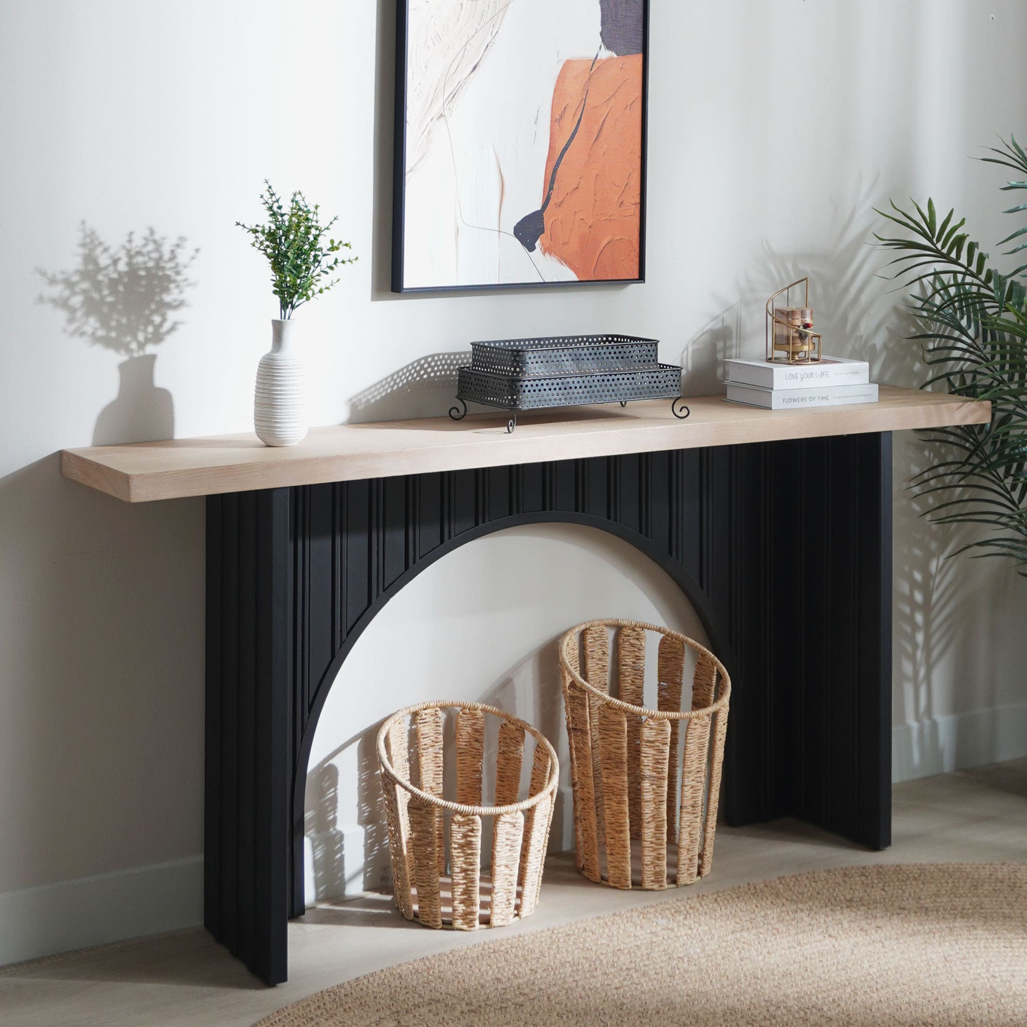 SINOFURN SYA020279BK Console-Sofa-Tables - View #16