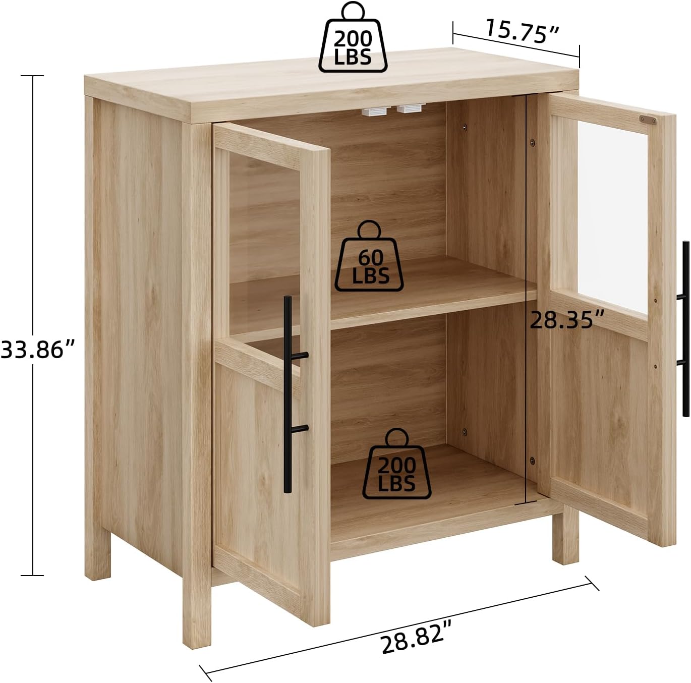 Qeetex LHF-BG-NT92262 Dining-Kitchen-Storarge - View #3
