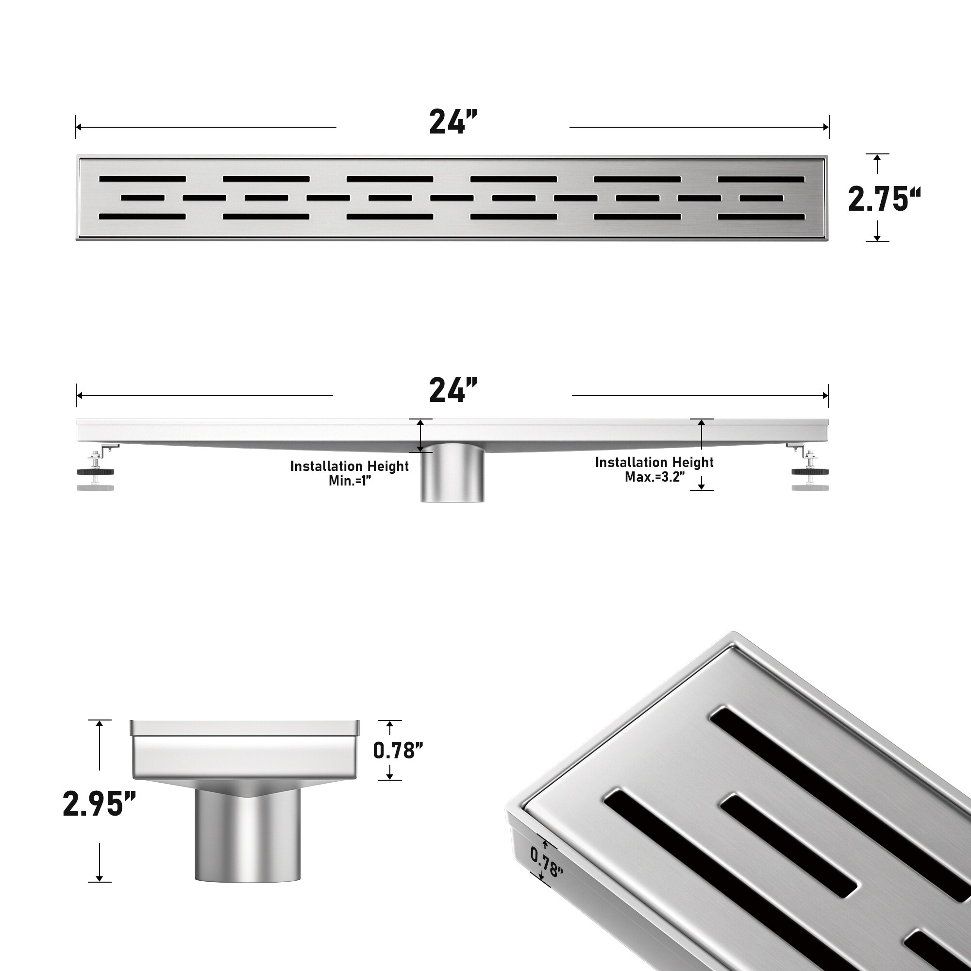 Neodrain ZA3-24-G01-BR Drains-Flanges - View #4