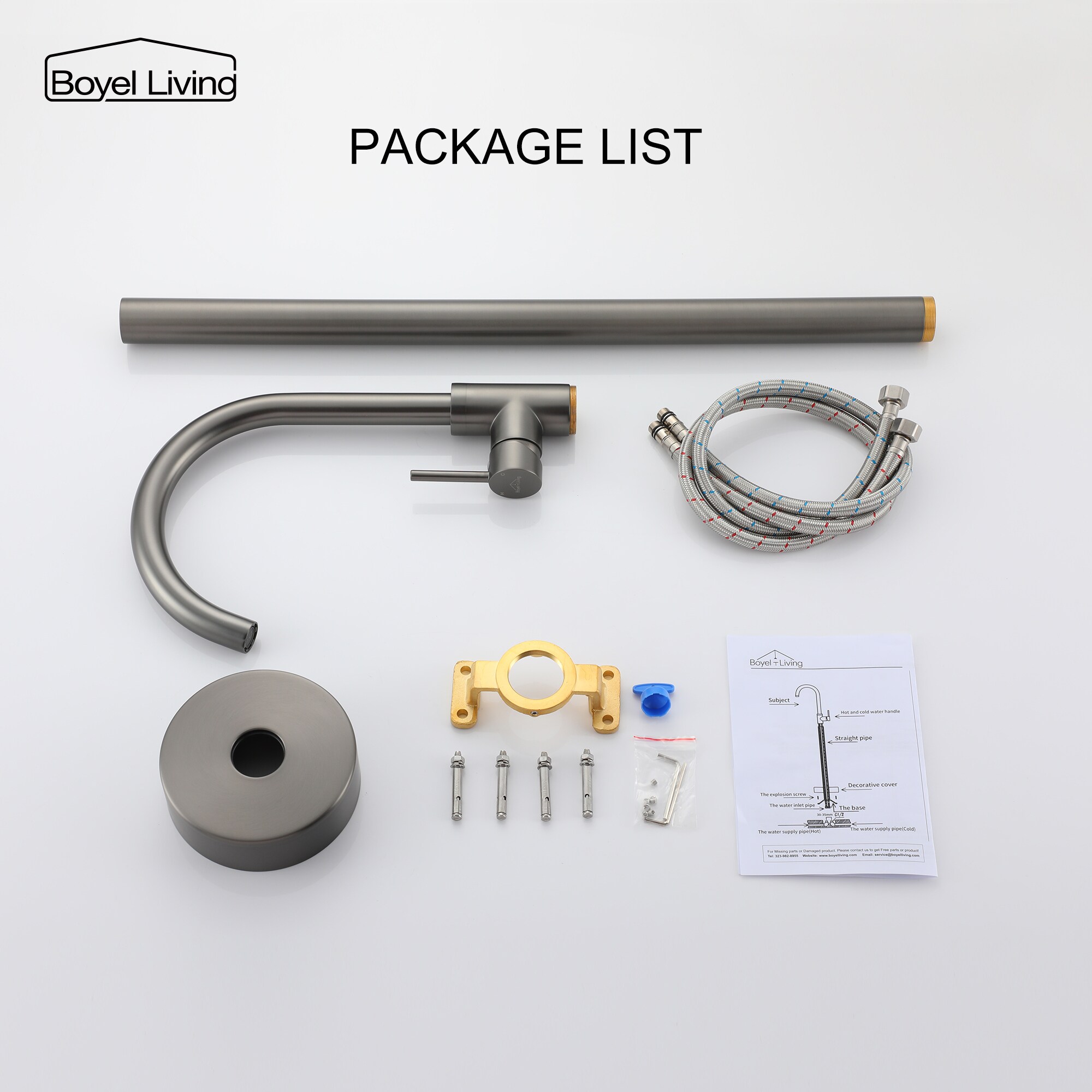 Clihome SMD-18033GG Roman-Tub-Faucets - View #10