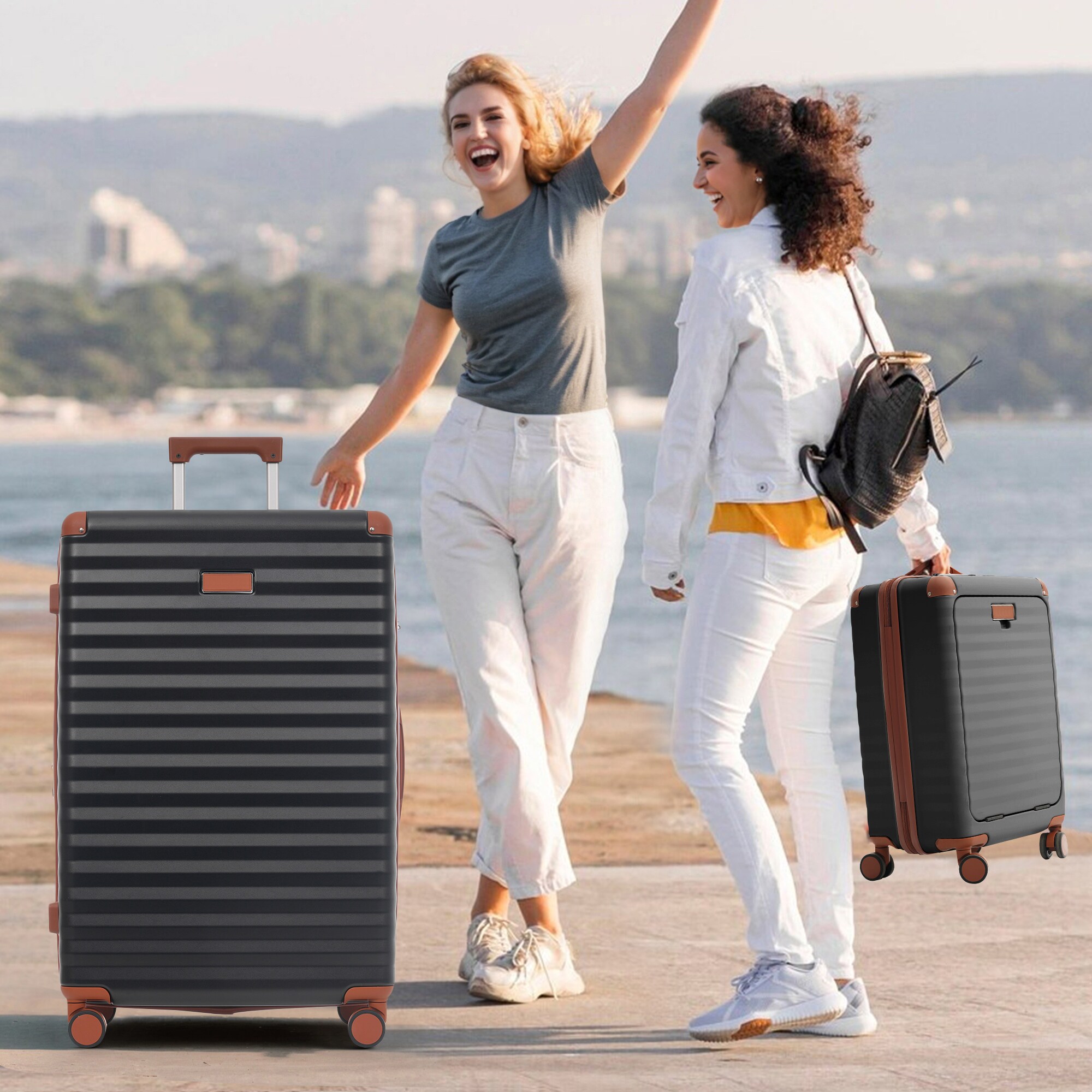 SINOFURN SYD9600011BK Luggage-And-Luggage-Sets - View #2