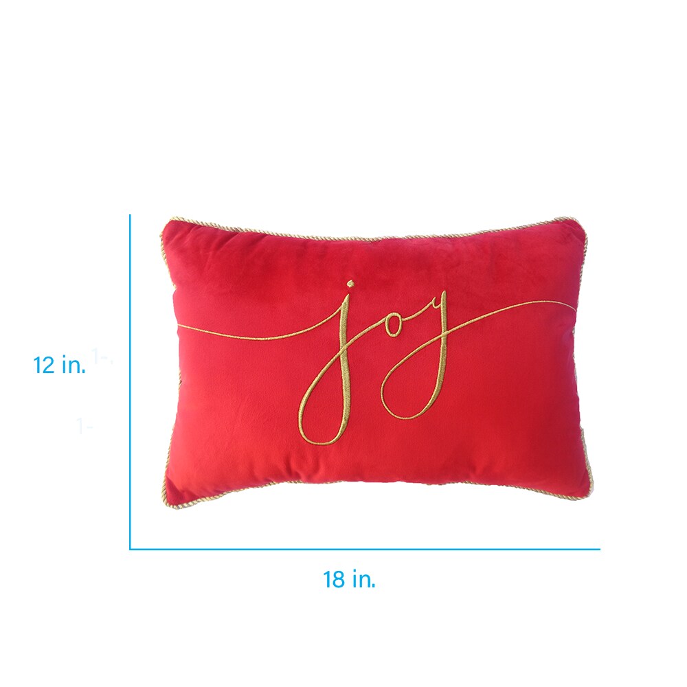 Wholesale Nordic Mini Red Gift Pillow, 8x8