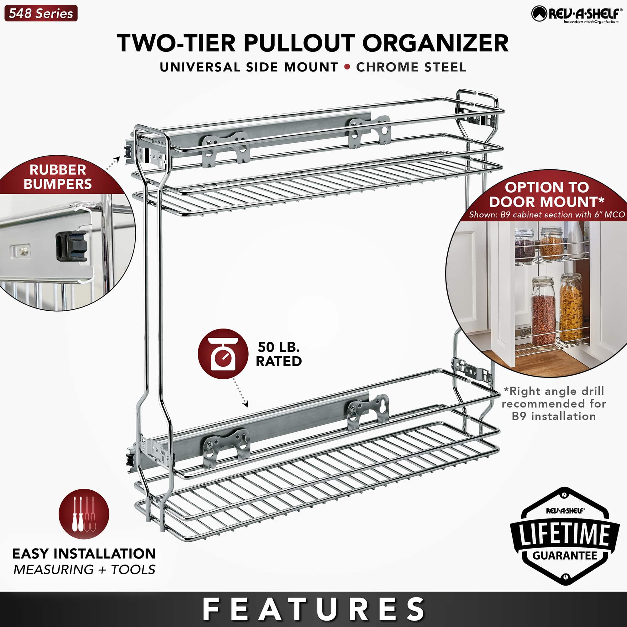 Rev-A-Shelf 322350 Pull-Out-Cabinet-Baskets - View #3